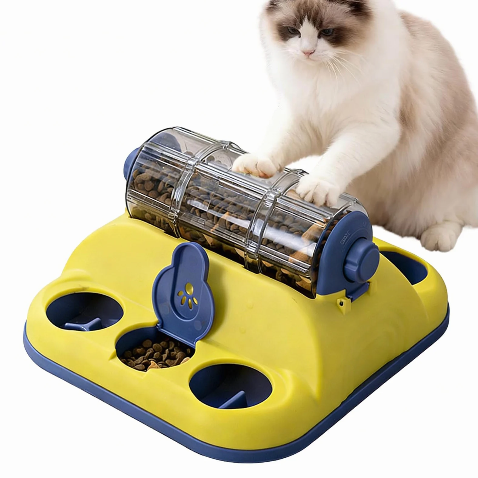 Giocattoli Per Cani Con Dispensatore Di Premi - Giochi Interattivi Divertenti con Cibo,Giochi per Cani per Tenerli Occupati,per Stimolazione Mentale, Addestramento, Cuccioli, Gattini e Animali Piccoli