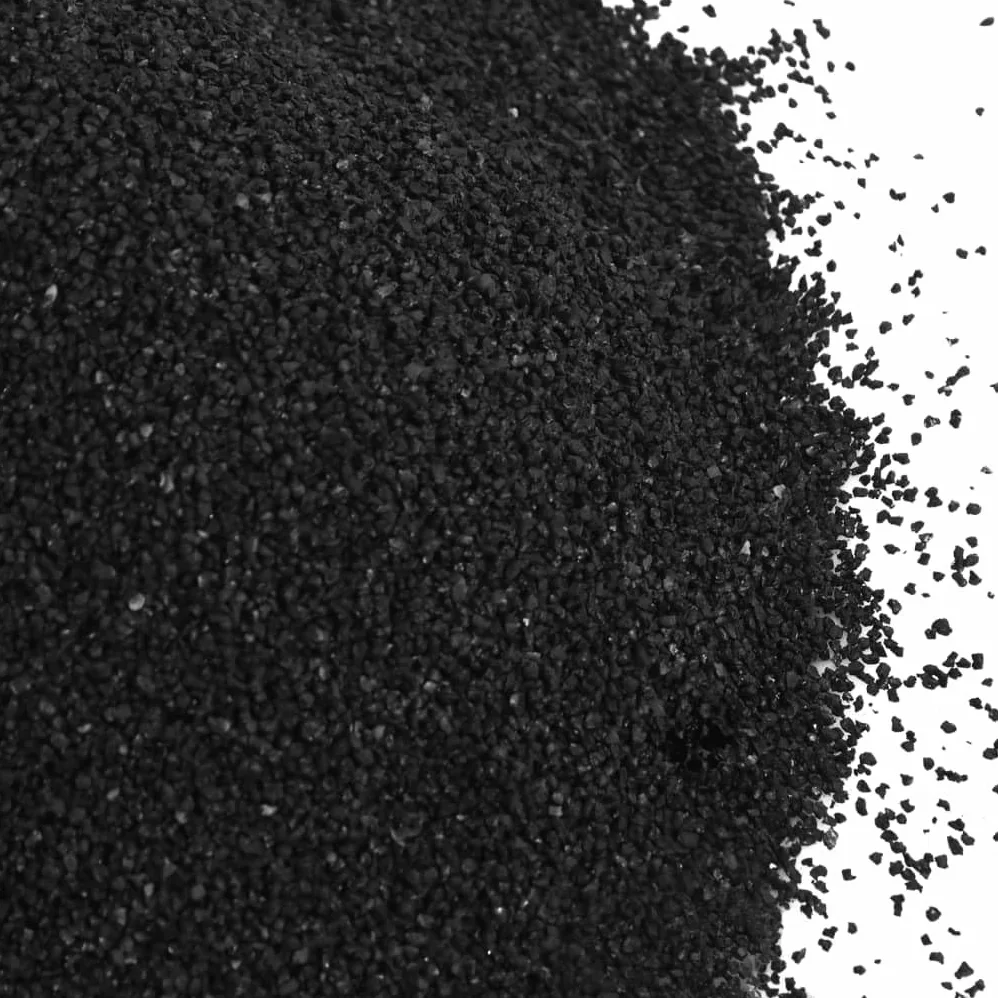 Sabbia per acquario, 10 kg, nero, 0,2-2 mm