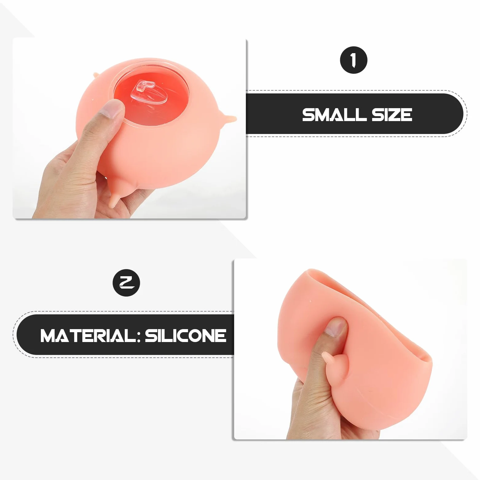 Alasum Biberon in Silicone per Cuccioli Piccoli Resistente Alte Temperature Non Si Deforma Strumento per Allattamento Animali Domestici per Addestramento