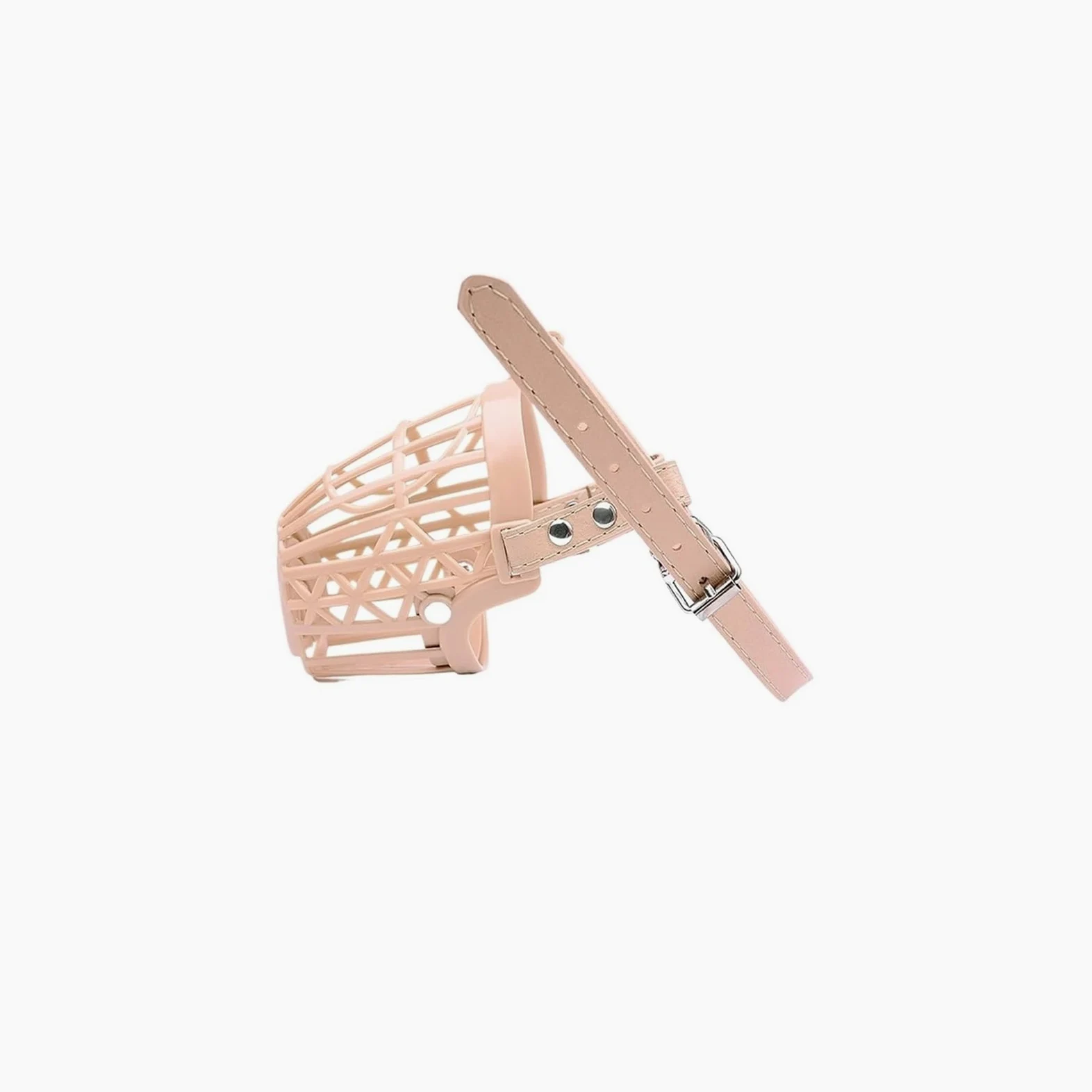 Museruola Silicone Traspirante Regolabile Anti-Morso Abbaio(XXL)