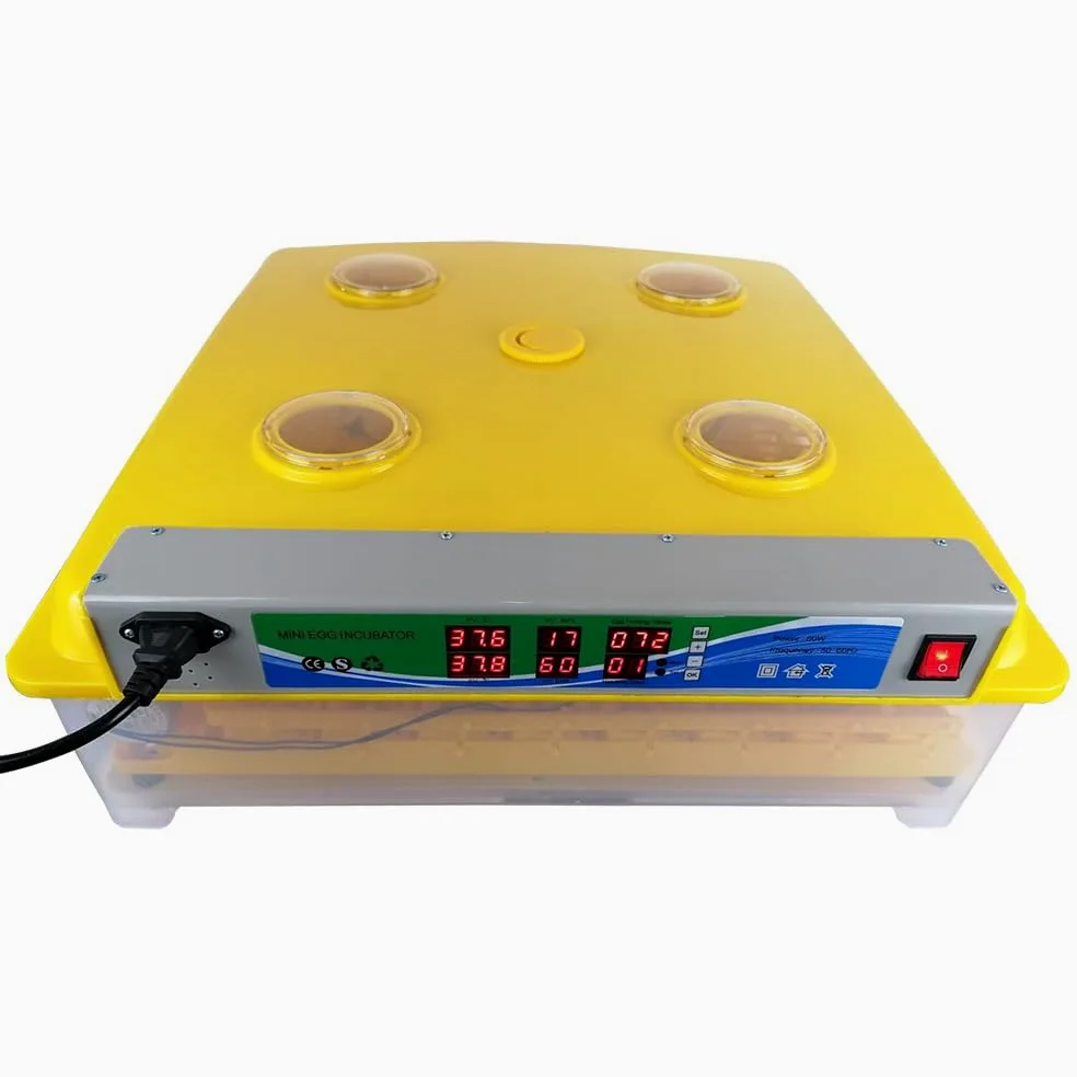 incubatrice Automatica EM100 capacità 98 Uova di Gallina faraona Anatra girauova Automatico