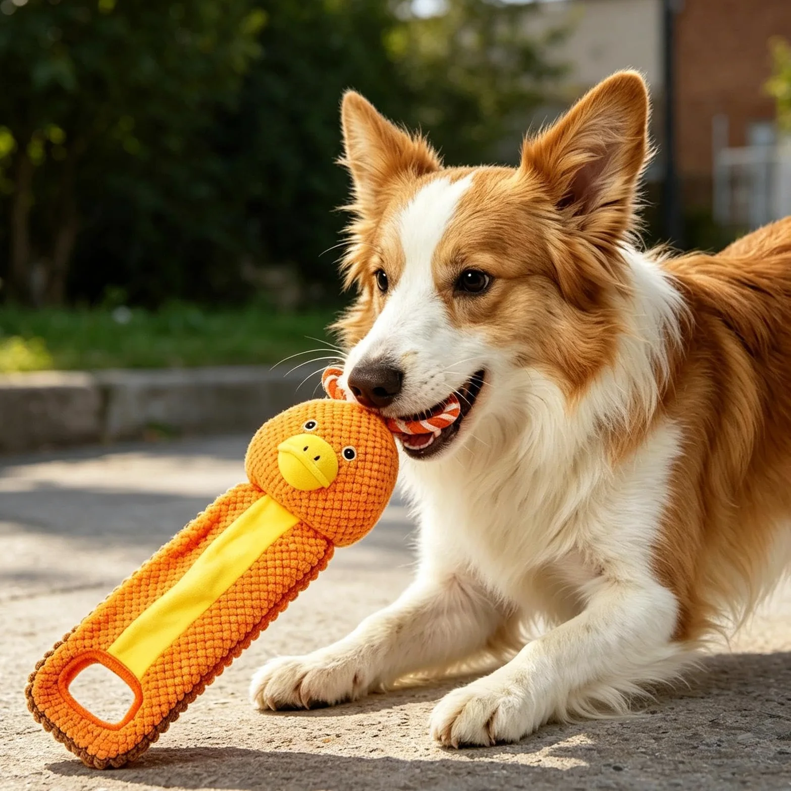 Giocattoli per cani squittisti - Set di 4 per animali domestici | giocattoli di peluche resistenti per cuccioli da masticare - Dressage, contro la noia, casa, viaggi, auto, interni ed ex