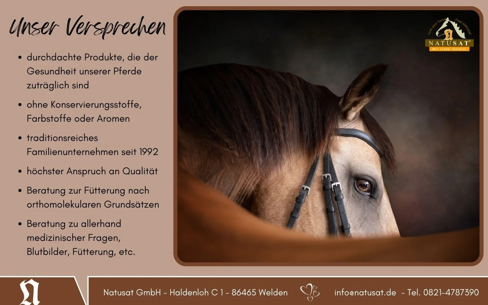 Natusat Mückan forte 5000 ml – Pelle di cavallo | Deodorante per la cura della pelle dei cavalli