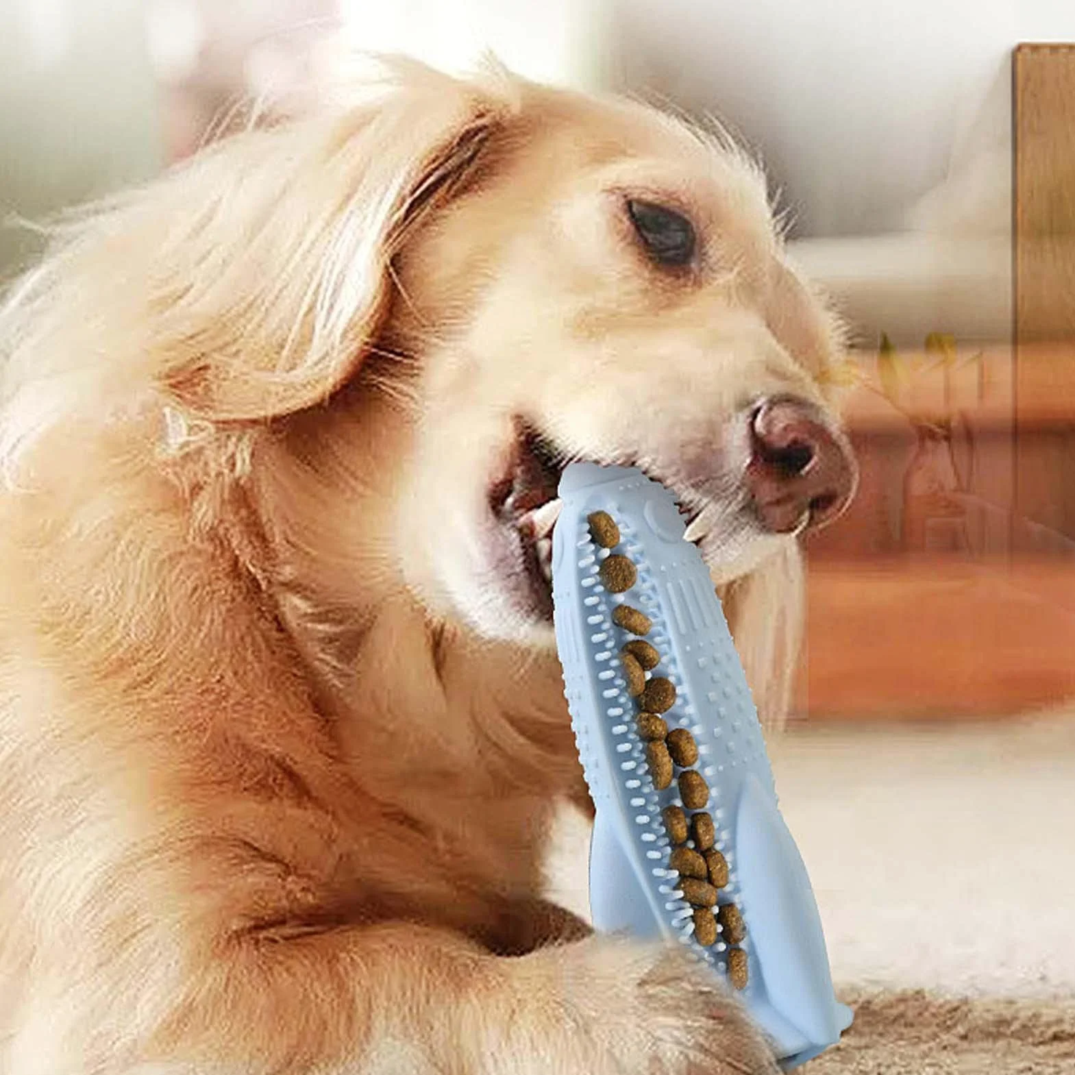 4 giocattoli da masticare in silicone per cuccioli, giocattolo 3 in 1 per la pulizia dei denti del cane, giocattolo interattivo per la pulizia dei denti, giocattoli da masticare per gattini, per