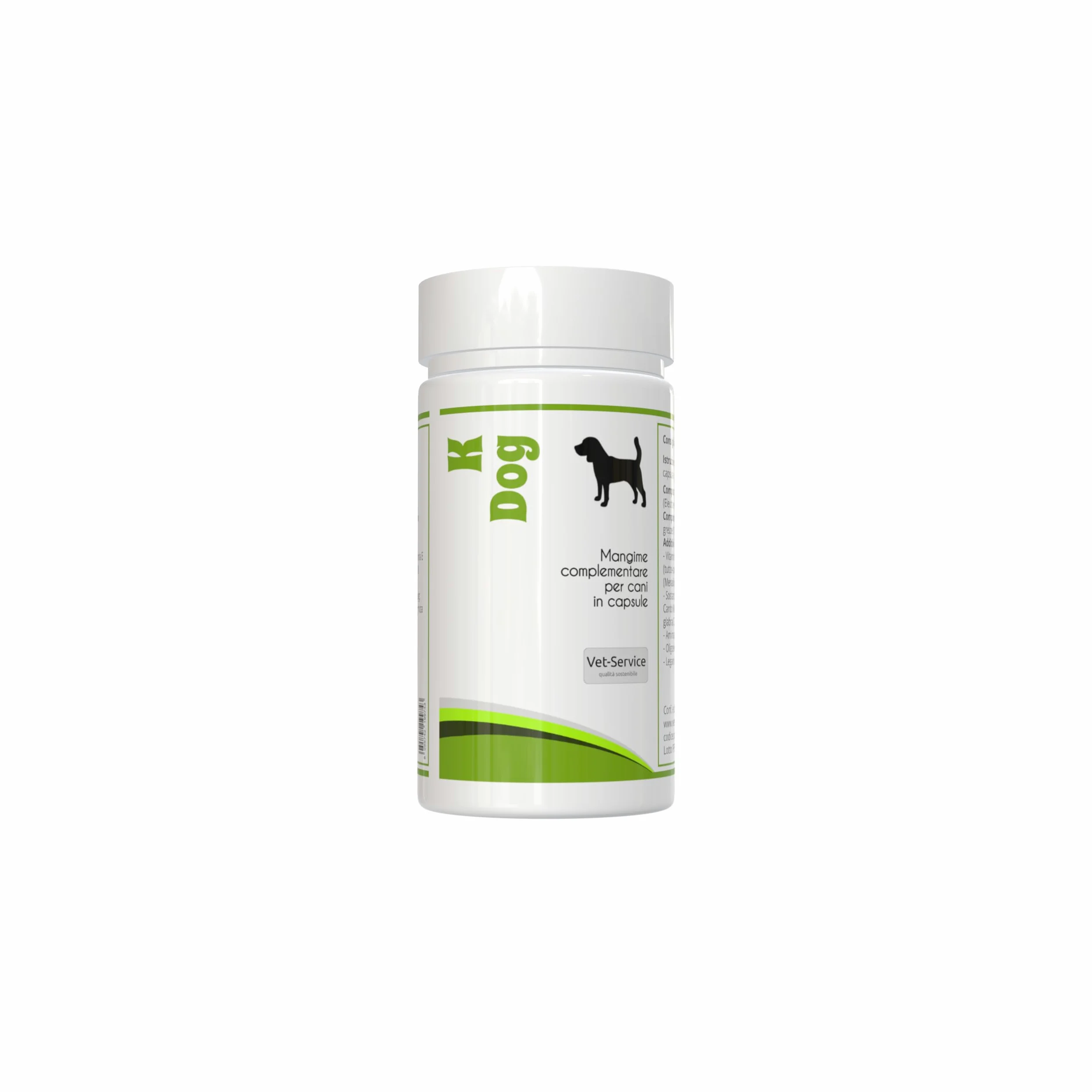 K-Dog | 120 cps | Vitamina K | Integratore per cani in capsule | Difesa contro il veleno per topi
