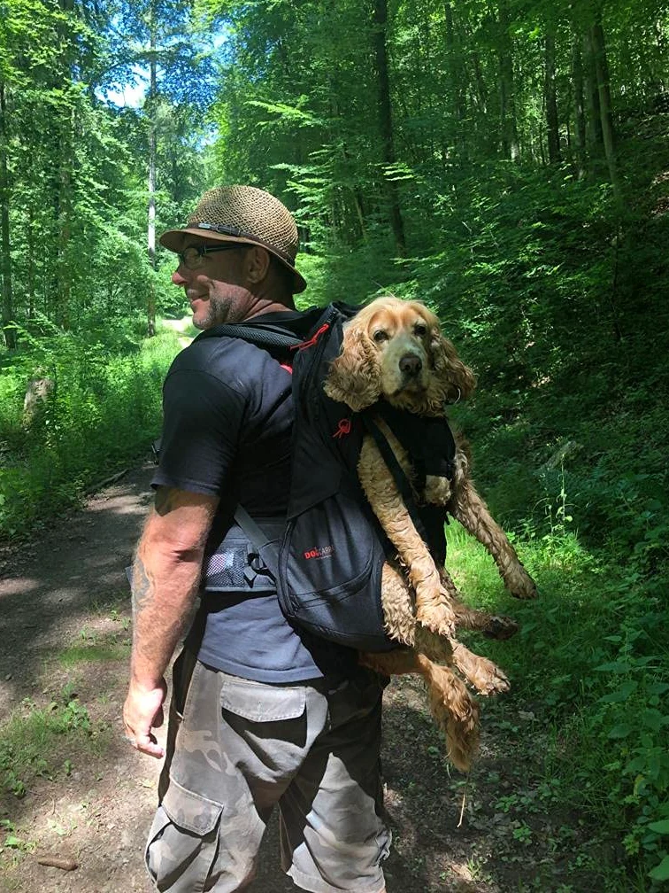 Dog Carrier - Zaino per cani da 9 a 18 kg