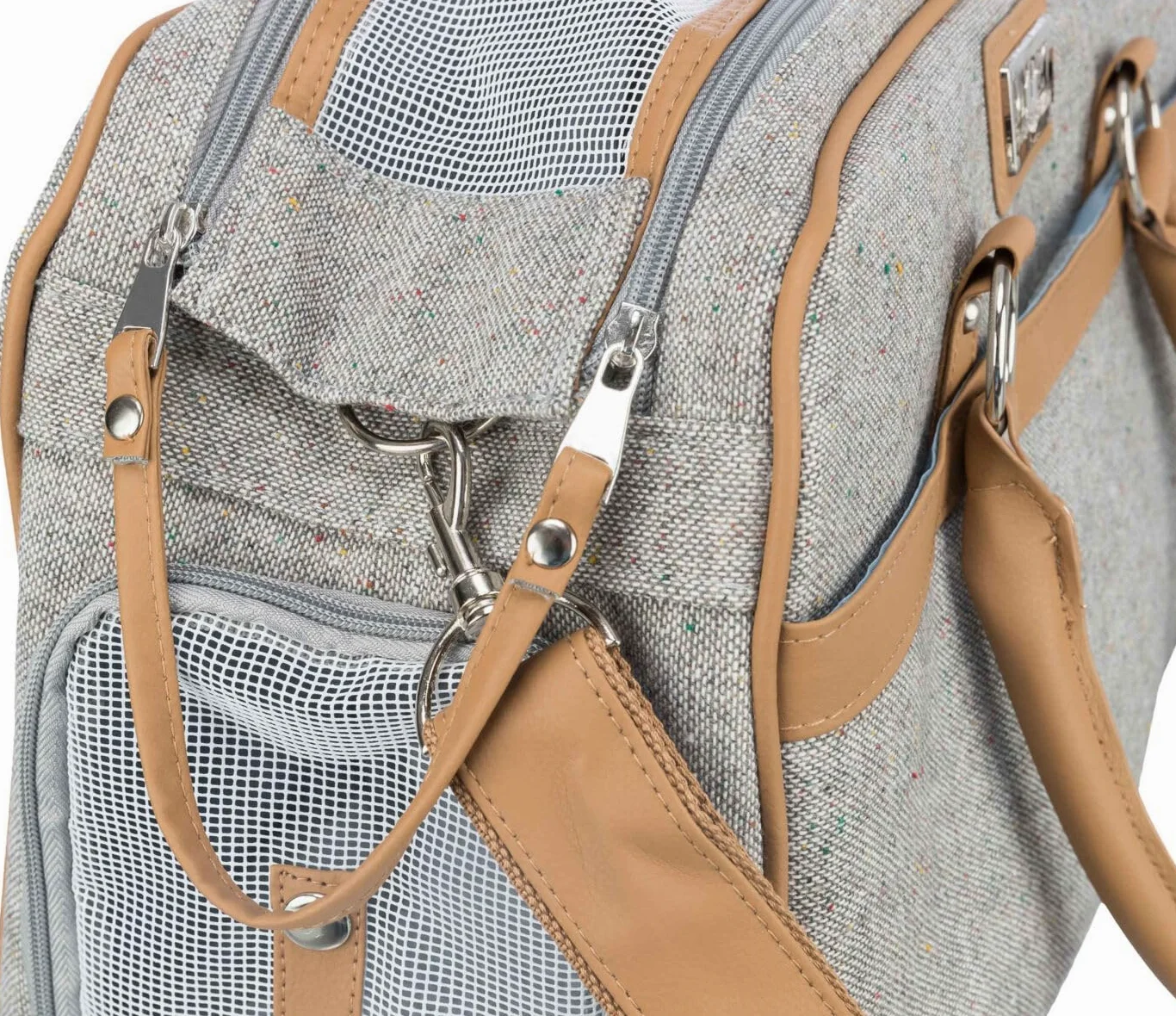 TRIXIE Helen - Porta Cani 40 x 28 x 18 cm, Colore: Grigio