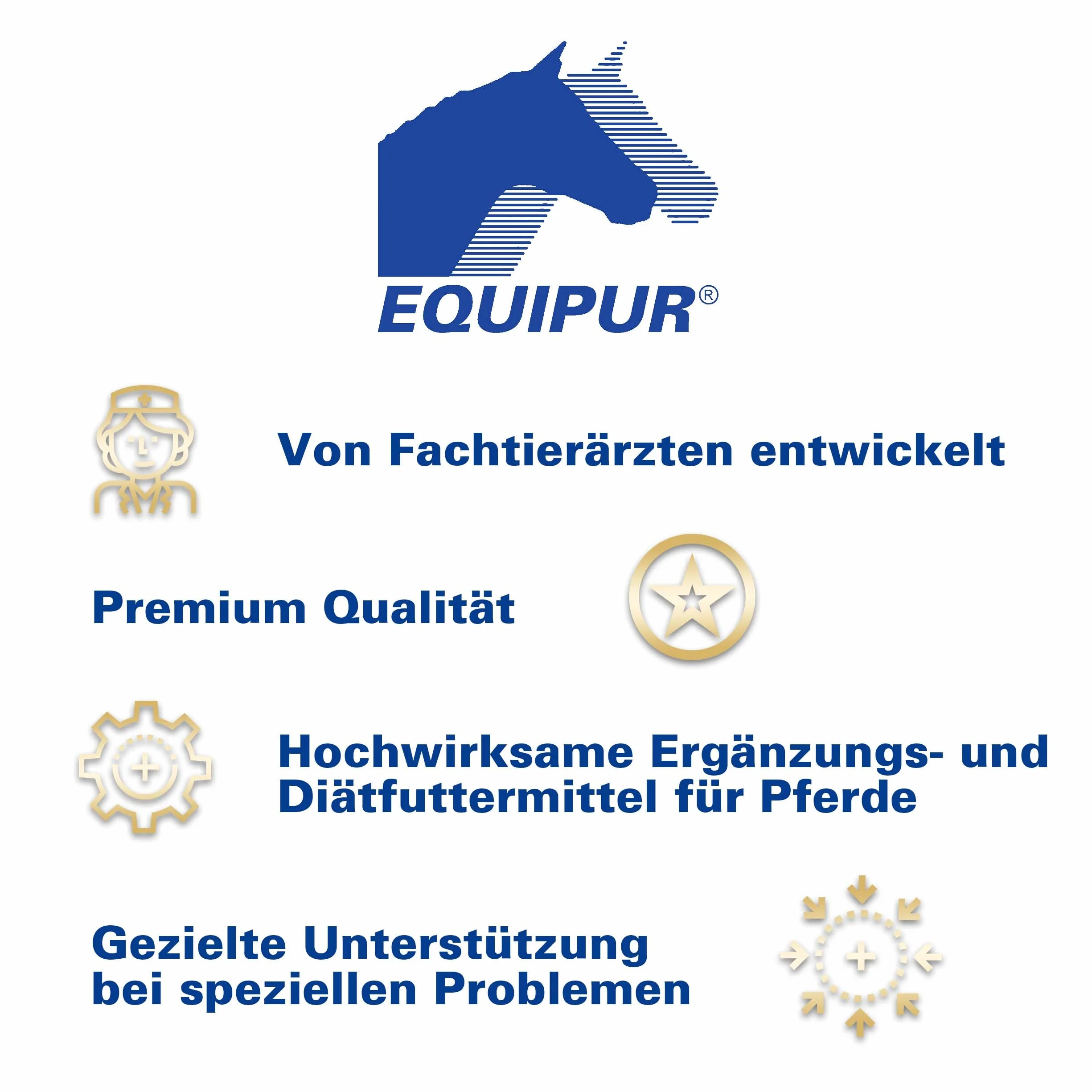 EQUIPUR Senior (polvere) 5 kg | Mangime minerale per cavalli anziani (cavalli seniori) | oligoelementi legati organicamente |