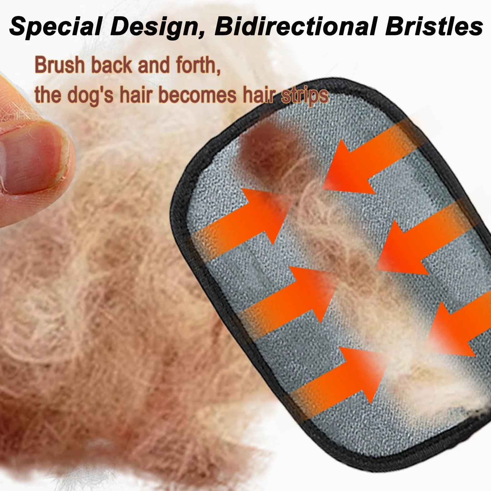 Guanti elettrostatici per la rimozione dei peli di animali domestici, riutilizzabili, lavabili, elettrostatici, per la rimozione dei peli di animali domestici, facili da pulire, per lenzuola