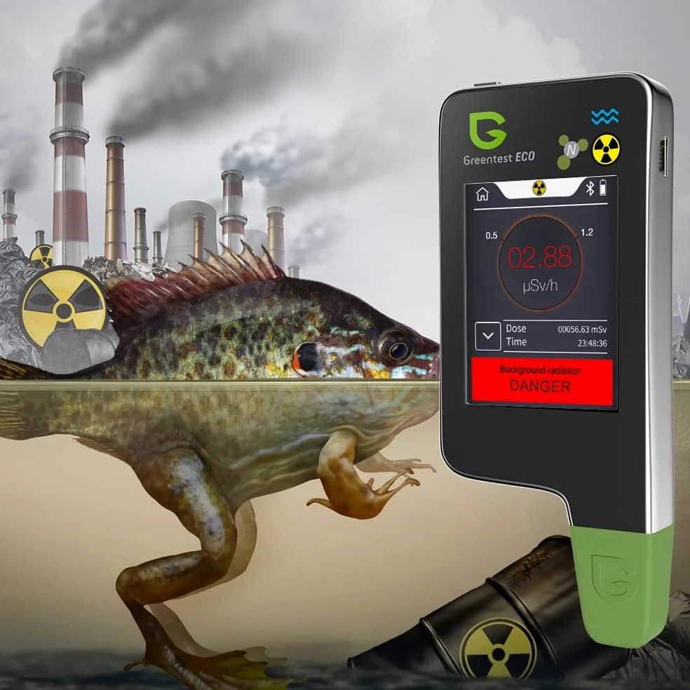 Greentest Eco 5 + contatore di nitrati per pesci Geiger contatore di nitrati per frutta, verdura, carne e acqua TDS tester di radiazione contatore Geiger contatore di radiazioni dosimetro