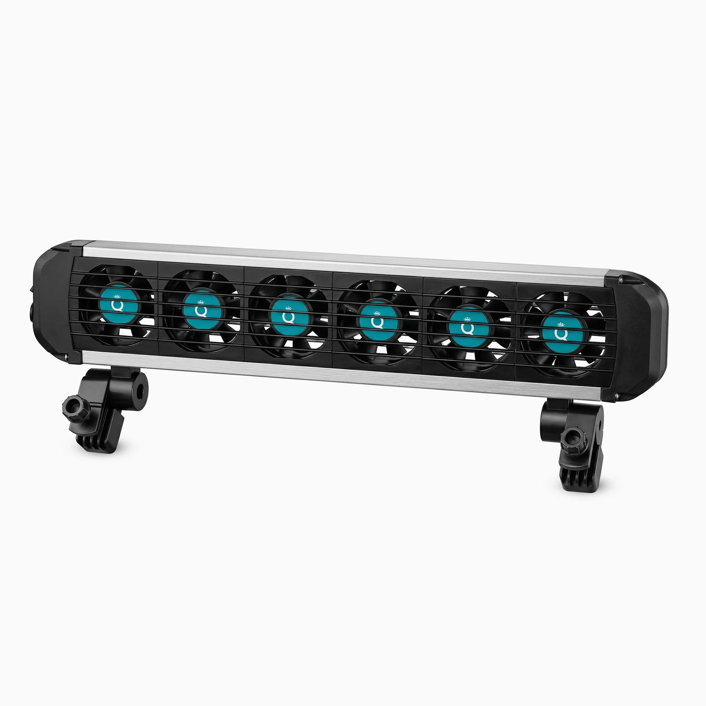 AQPET FROSTLINE Sistema Ventole di Raffreddamento per Acquari Fino a 120 Litri per Acquari d’Acqua Dolce e Marina, Incluso Controller, Ventole orientabili, 6 Elementi