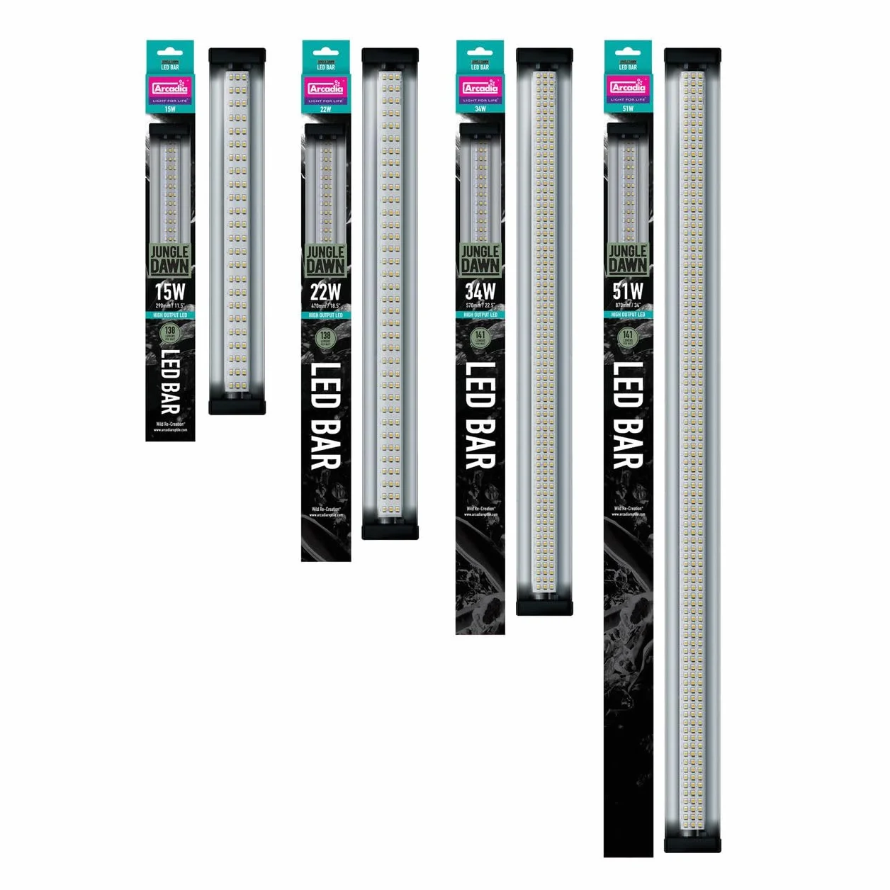 Barra LED Arcadia Jungle Alba