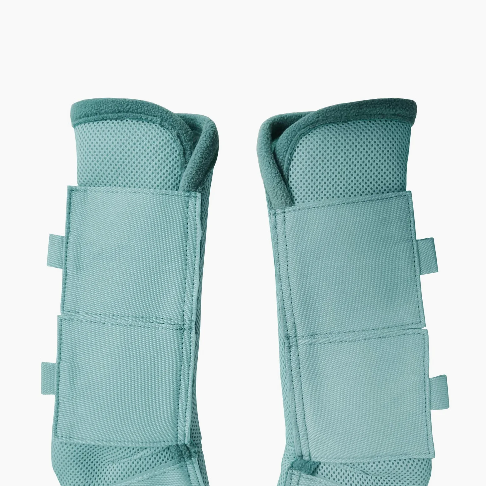 Set di 4 stivali da mosca per cavalli, traspiranti e comodi, leggings per cavalli in rete riducono il calpestio, lo stress degli zoccoli e l'affaticamento delle gambe, SkyBlue Pony