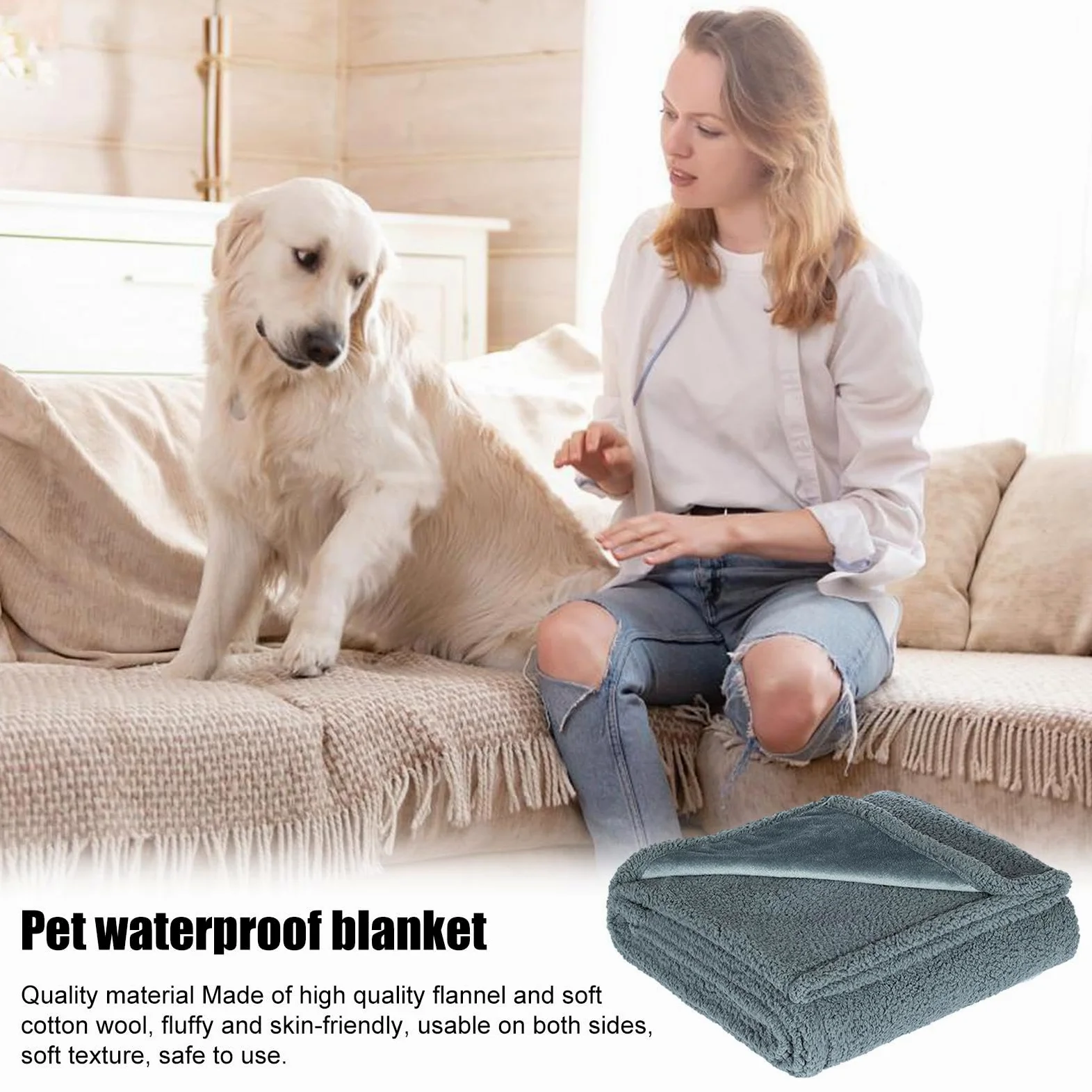 KSHSAA Coperte per cani | Coperta in flanella per gatti spessa, comoda coperta per cani per tutte le stagioni, divano, divano | comoda coperta per cani per tutte le stagioni, divano, divano