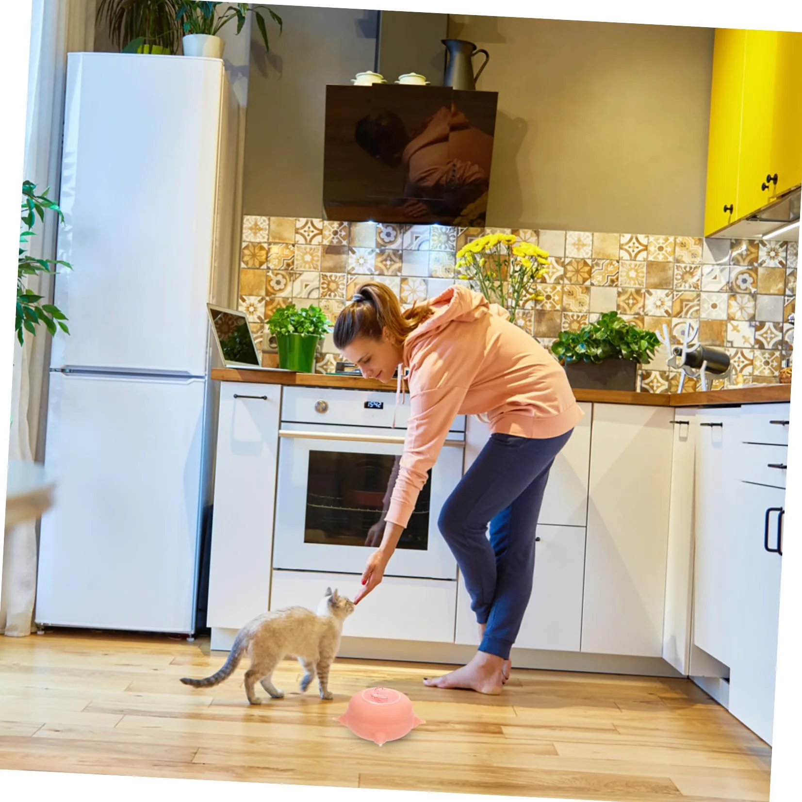 Hemobllo Biberon per Allattamento per Cuccioli in Silicone Resistente ad Alta Temperatura, Non Facile da Deformare, Tettarelle Multiple per Gattini e Cuccioli
