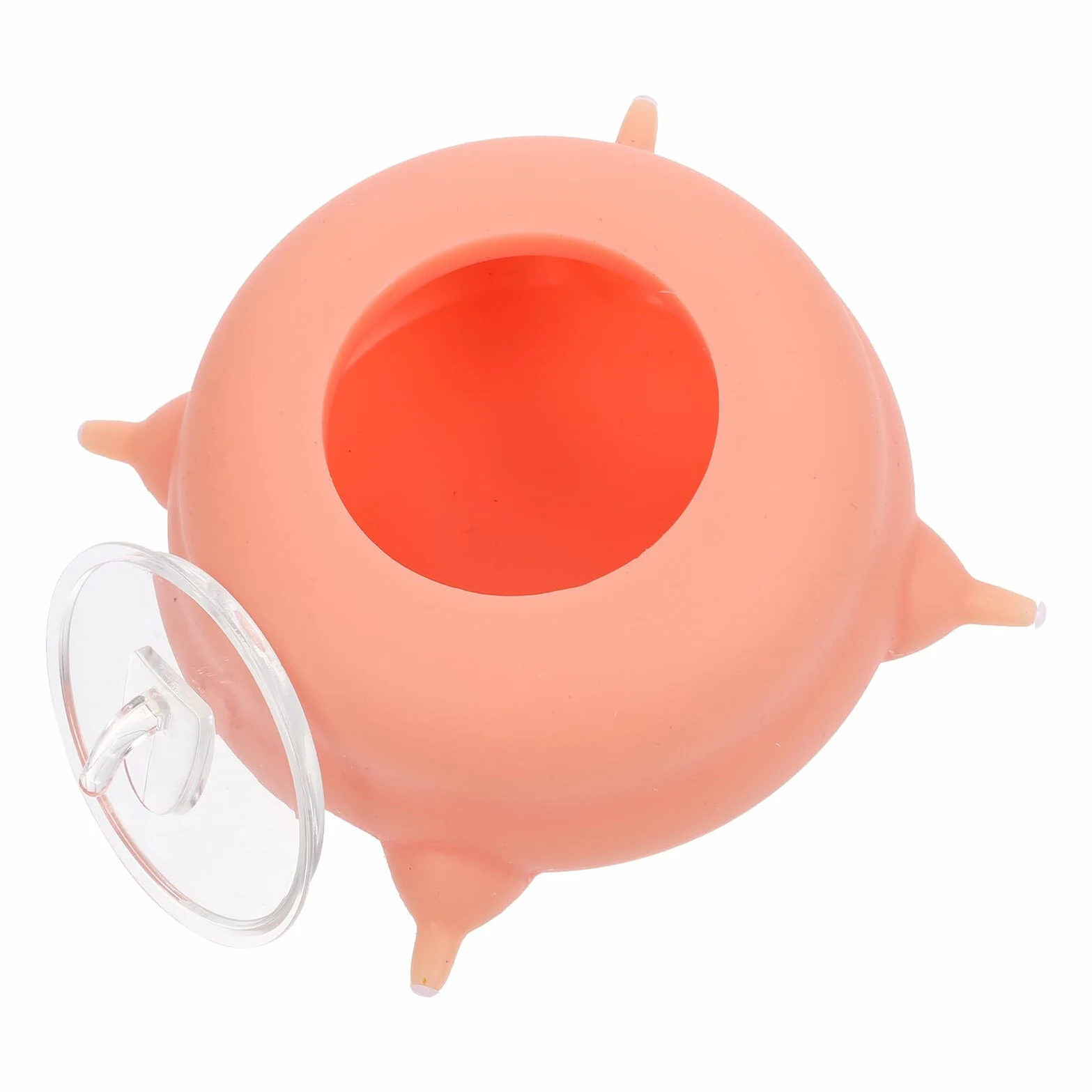 Homoyoyo Biberon Buona Elasticità in Silicone Rosa Strumento di Alimentazione Pratico per Allattamento Cuccioli e Gattini per Piccoli Animali Domestici