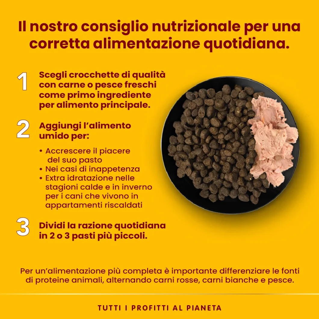Almo Nature HFC Natural - Alimento Umido per Cani - Vitello - Qualità Human Grade, Senza Glutine, Monoproteico - 95g, Confezione da 24