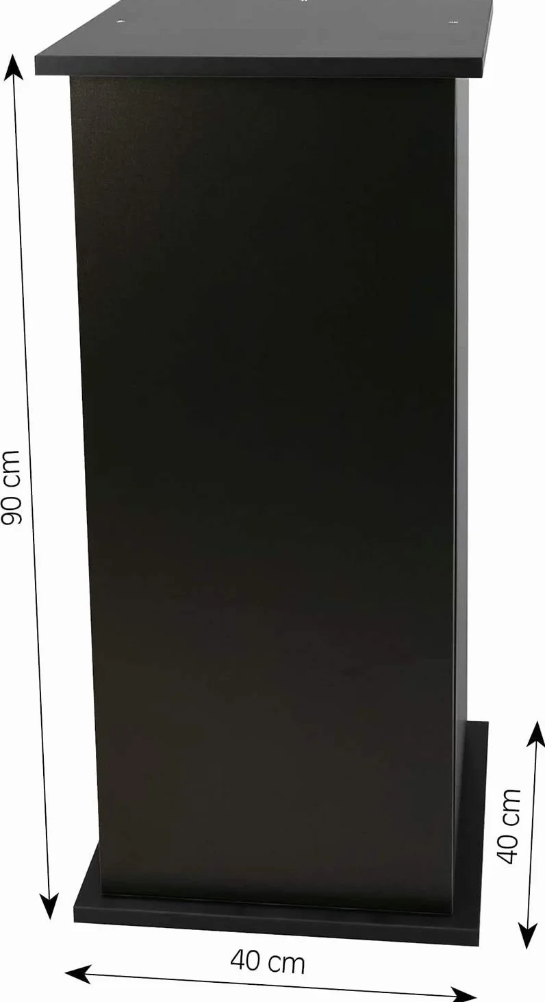 sera Mobile base 90 cm con porta nera per Scaper Cube