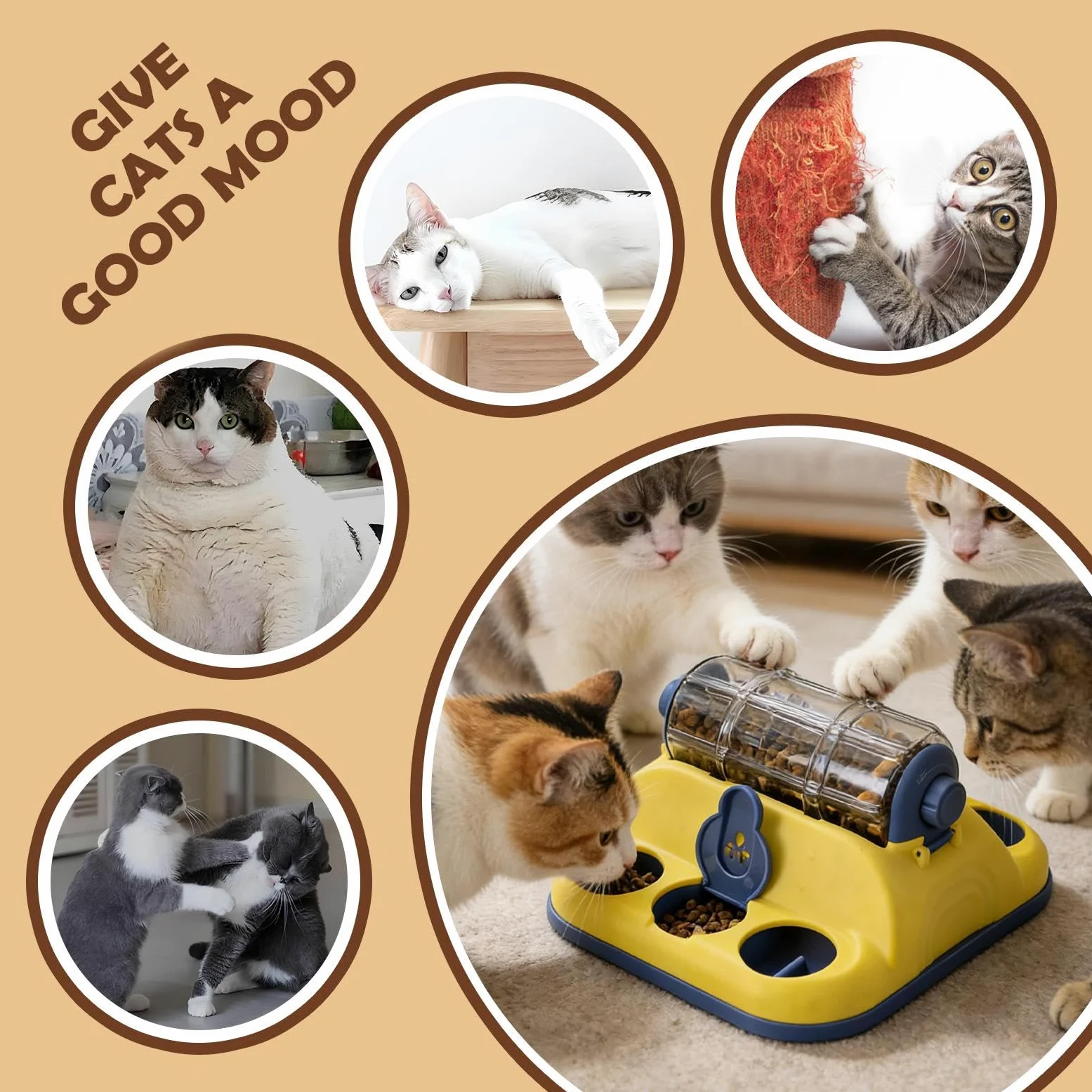 Puzzle per Cani Giochi di Intelligenza con Cibo | Giocattoli Arricchimento per Cani con Dispensatore Premi per Stimolazione Mentale, Addestramento, Cuccioli, e Animali