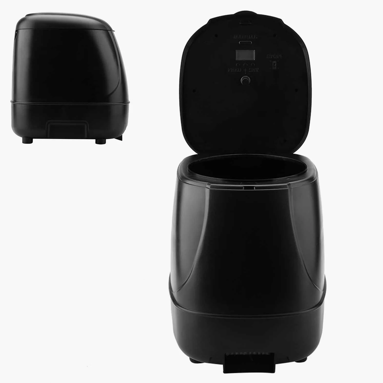 Haofy Distributore Automatico di Mangime per Pesci, Timer, Ampia Gamma di Alimentazione per Acquari da Laghetto, Automatico Intelligente con Timer per Qualsiasi Ora