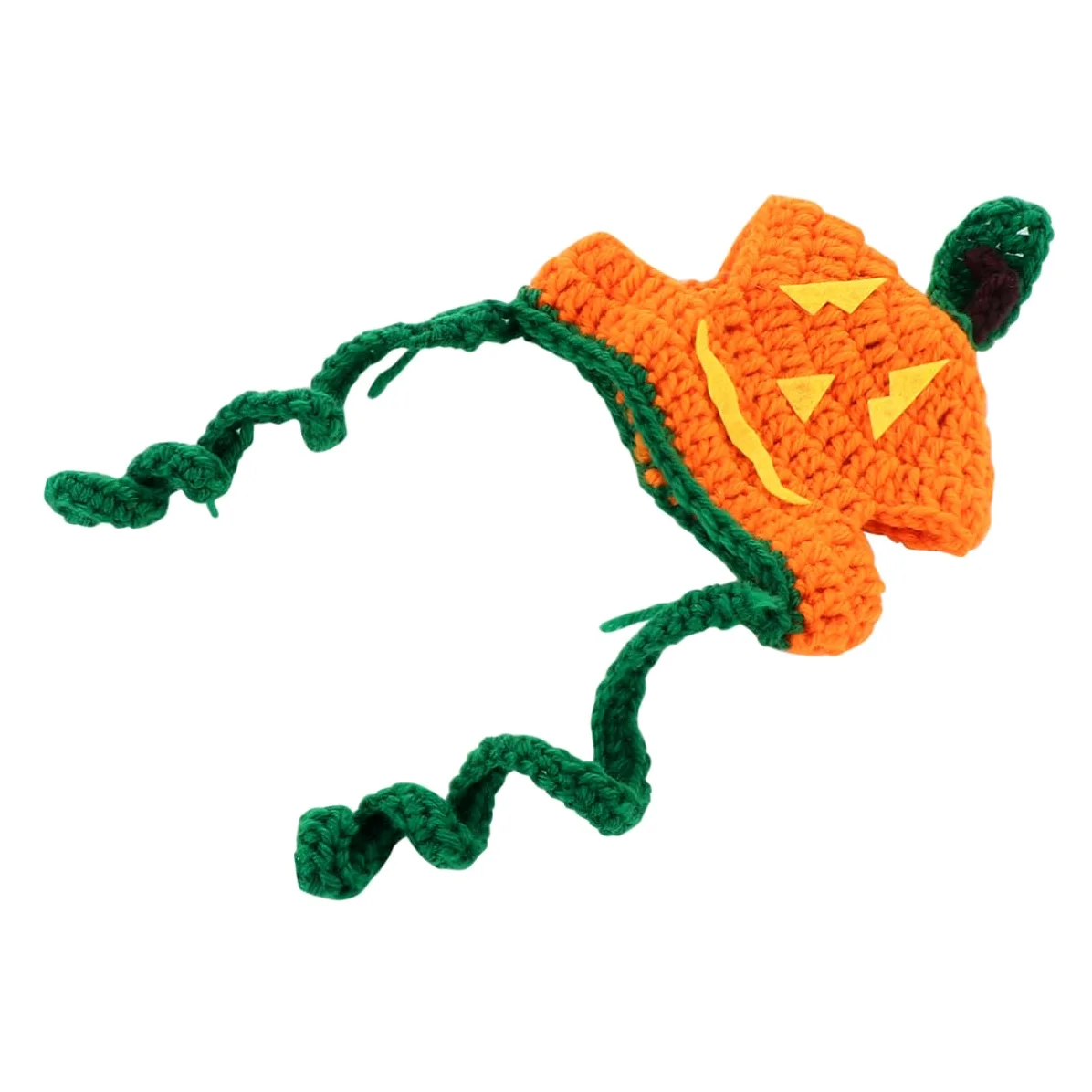 Sosoport 3 Pezzi Cappello Per Animali Domestici Di Halloween Cappello Esclusivo Per Animali Domestici Di Zucca Fatto A Mano Per Gatti