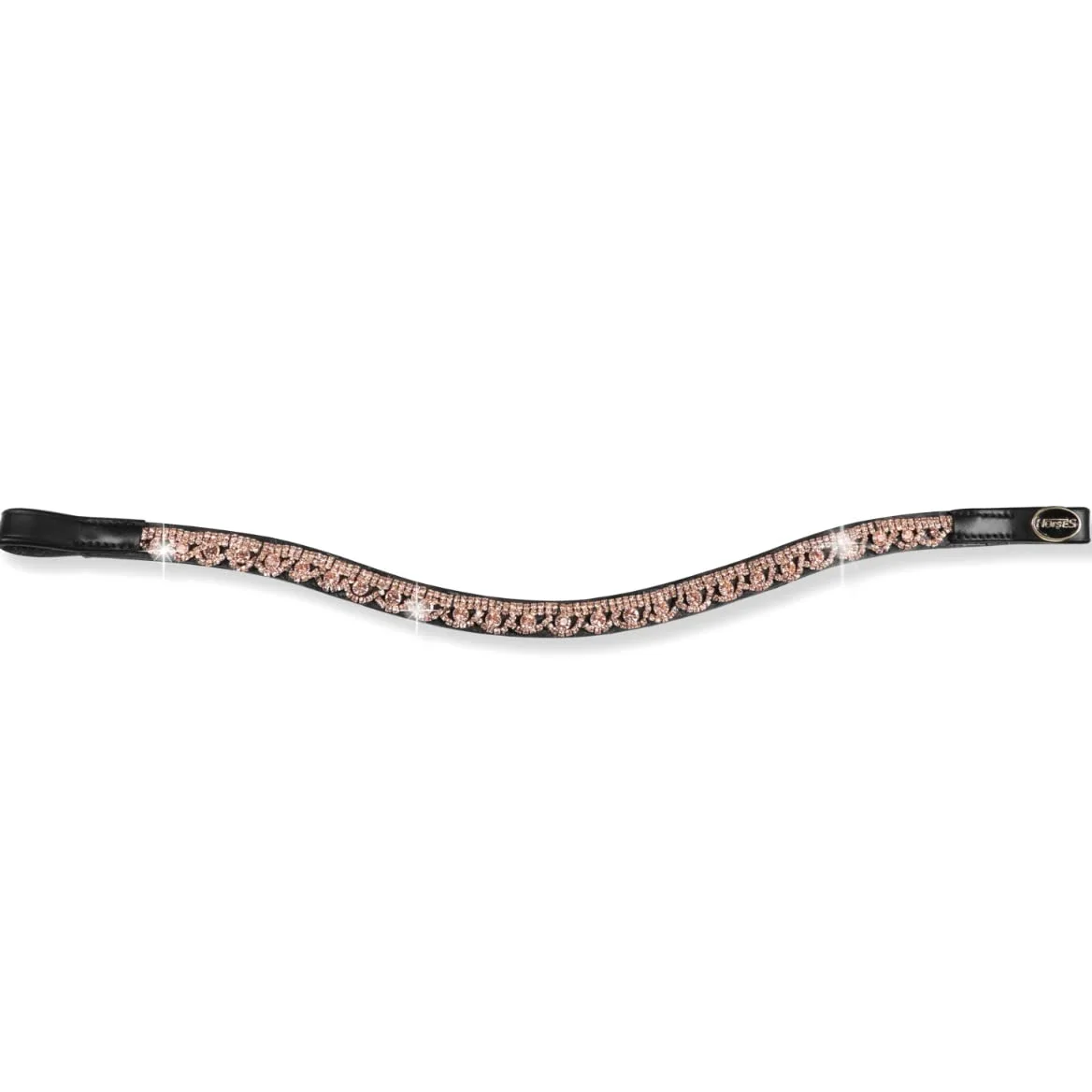 Horses Frontalino Luxe Rosegold, Realizzato con Materiali di Alta qualità, Resistente, Ergonomico e Sicuro