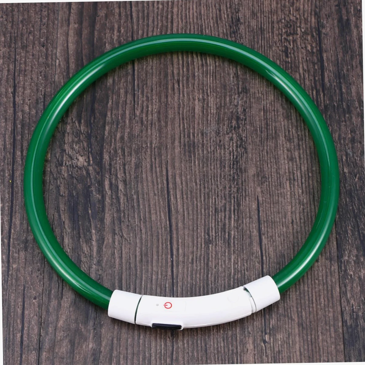 Housoutil 3pezzi Collare Led Ricaricabile Per Cani Con Luce Lampeggiante Usb Sicurezza Notturna Per Animali Domestici Modalità Di Illuminazione Verde Fluorescente
