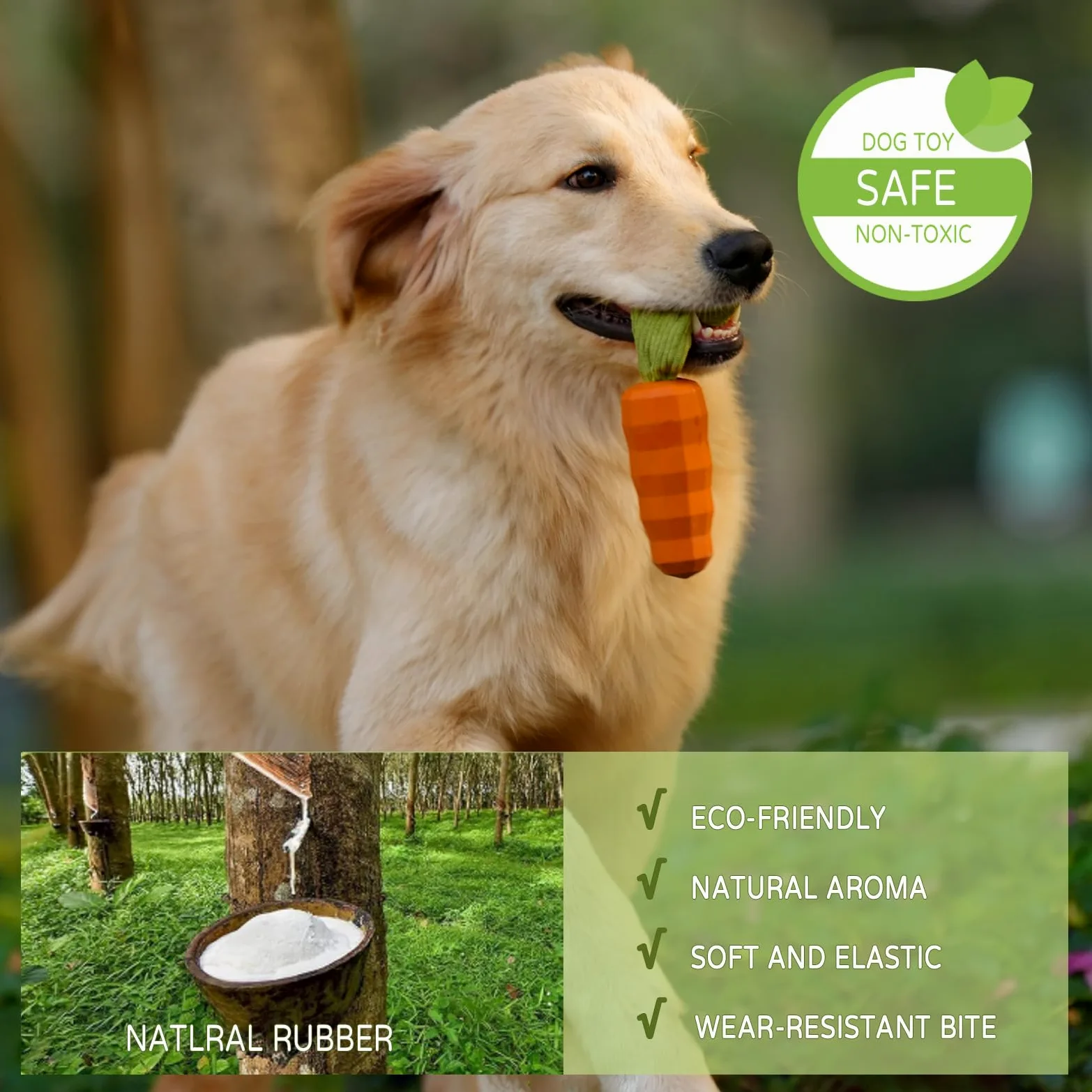 Giocattoli da masticare per cani che scricchiolano per masticatori aggressivi, giocattoli indistruttibili per cani, giocattoli interattivi per dentizione per cuccioli di razze medie e grandi