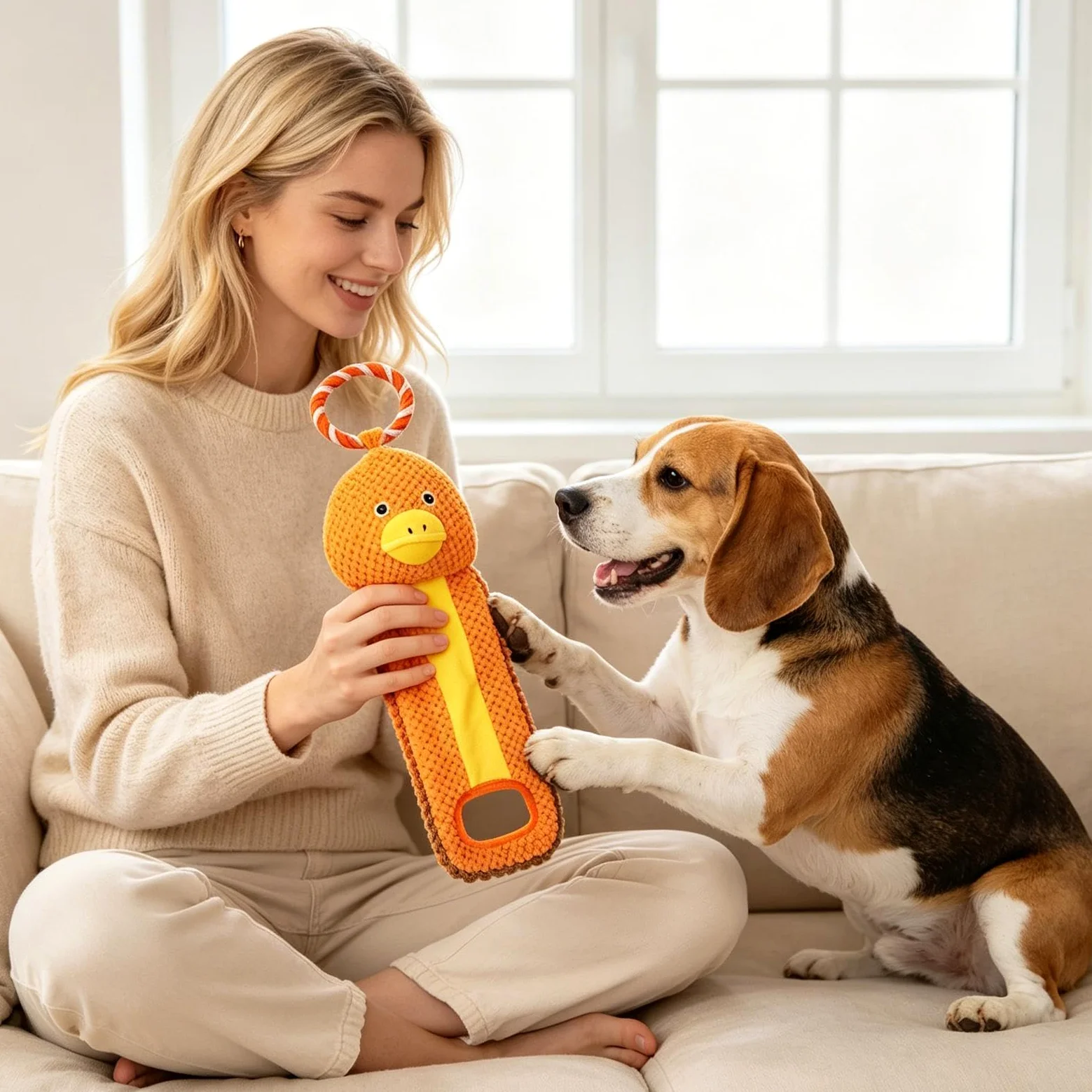 Giocattoli Dentizione Cuccioli 4 Pezzi Articoli Squittenti per Animali | Giochi Interattivi Cani Per addestramento, noia, casa, viaggio, auto, interno ed esterno