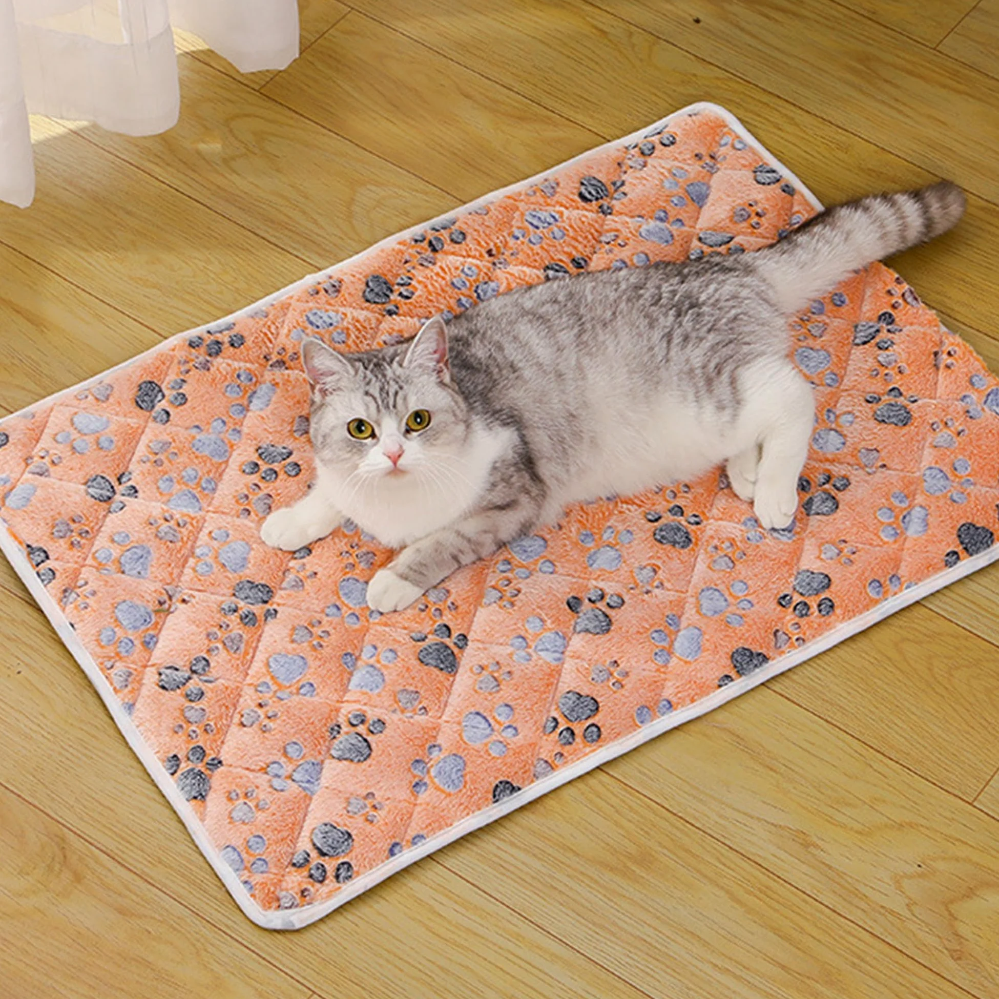 2 coperte calmanti per animali domestici, per cani e gatti, coperta per cani, gatti, divani, mobili, letto, divano, auto, tappetino lavabile per cani e gatti (stile 4, 105 x 90 cm)
