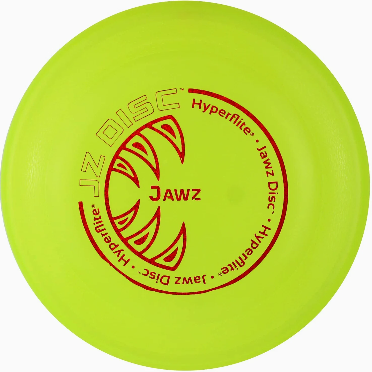 Hyperflite K10 Jawz Frisbee Resistente Morso per Cani per Discdogging - Giallo