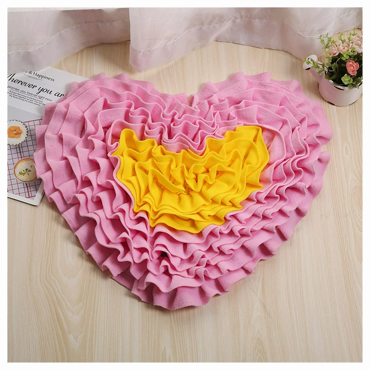 Annusatore per Animali Domestici Cane di Disegno Snuffle Mat Eco-Friendly Slow Food Alimentatore del Cane Puzzle Accessori for la Formazione Giocattoli Lavabile Sniffing Rilievo for Il Cane