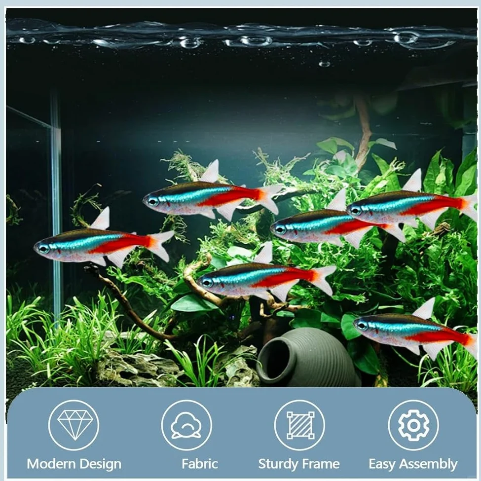 GZHERVICES Copertura Fuga per Acquario (con Fori di Ventilazione), Confezione da 1, Copertura Superiore per Acquario, Coperchio per Acquario, Materiale Trasparente(60x30cm)