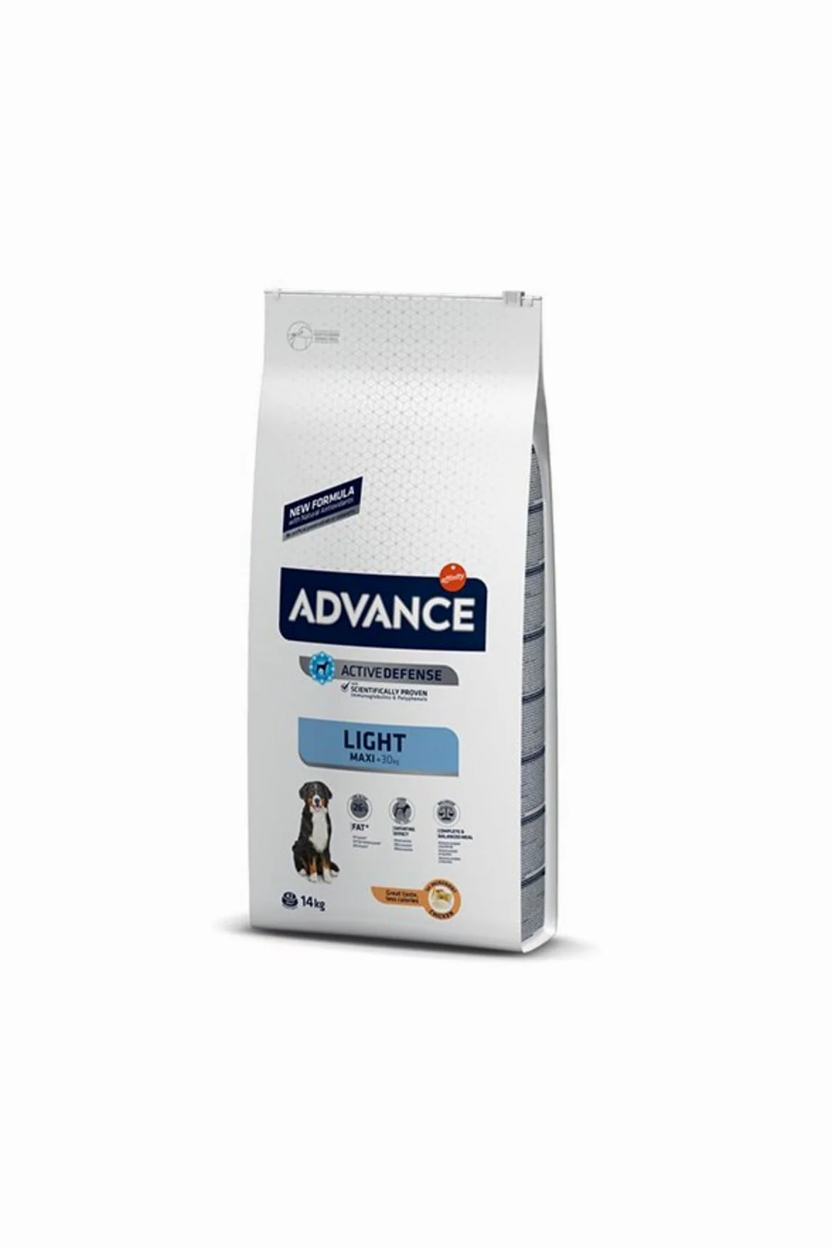 ADVANCE Light Maxi - Cibo per Cani Adulti di Razza Grande con Sovrappeso e Tendenza all'obesità - 14kg