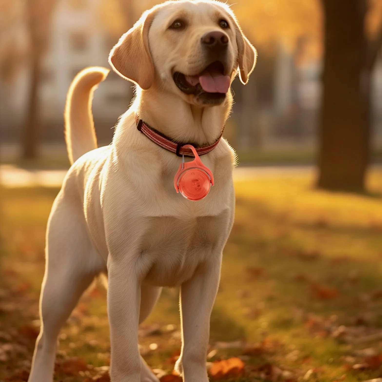 Lampada da passeggio per cani ricaricabile,luci per collare per cani | Luce per collare per animali ricaricabile tramite USB - Torcia per cani multiuso per alpinismo, guida notturna, corsa notturna e