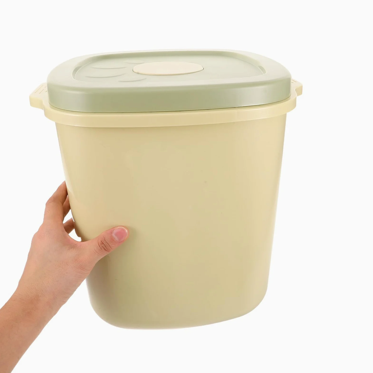 Contenitore DesignImpilabile Cibo per Ermetico inPlasticaPet conCoperchioSigillato eGaranzia diFreschezza CanieGatti AlimentiAnimali