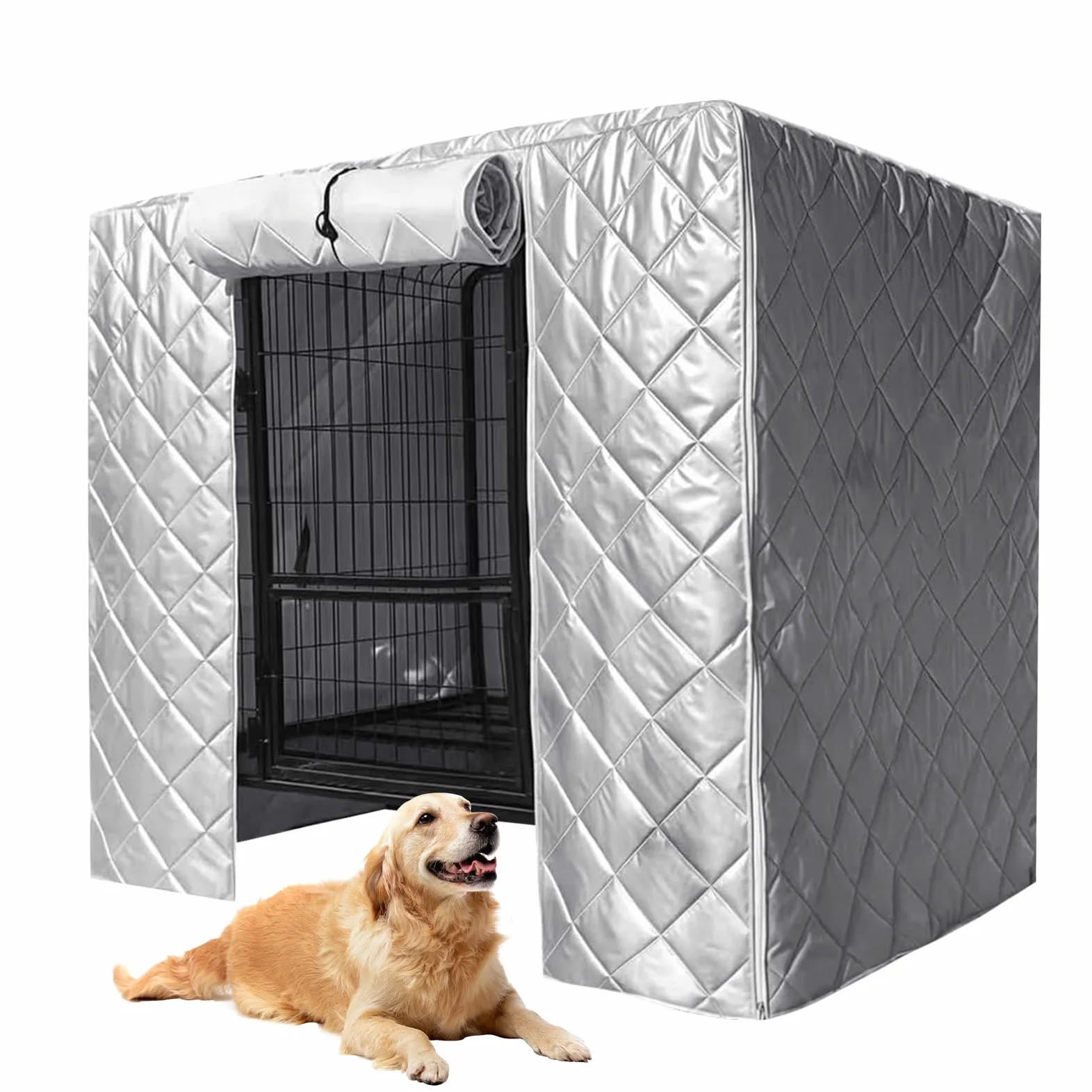 Copertura Gabbia Per Cani Protettivi Antirumore E Antipioggia Per Animali | Coperture Per Gabbie Per Cani Per Esterno Giardino Terrazza Cortile Balcone