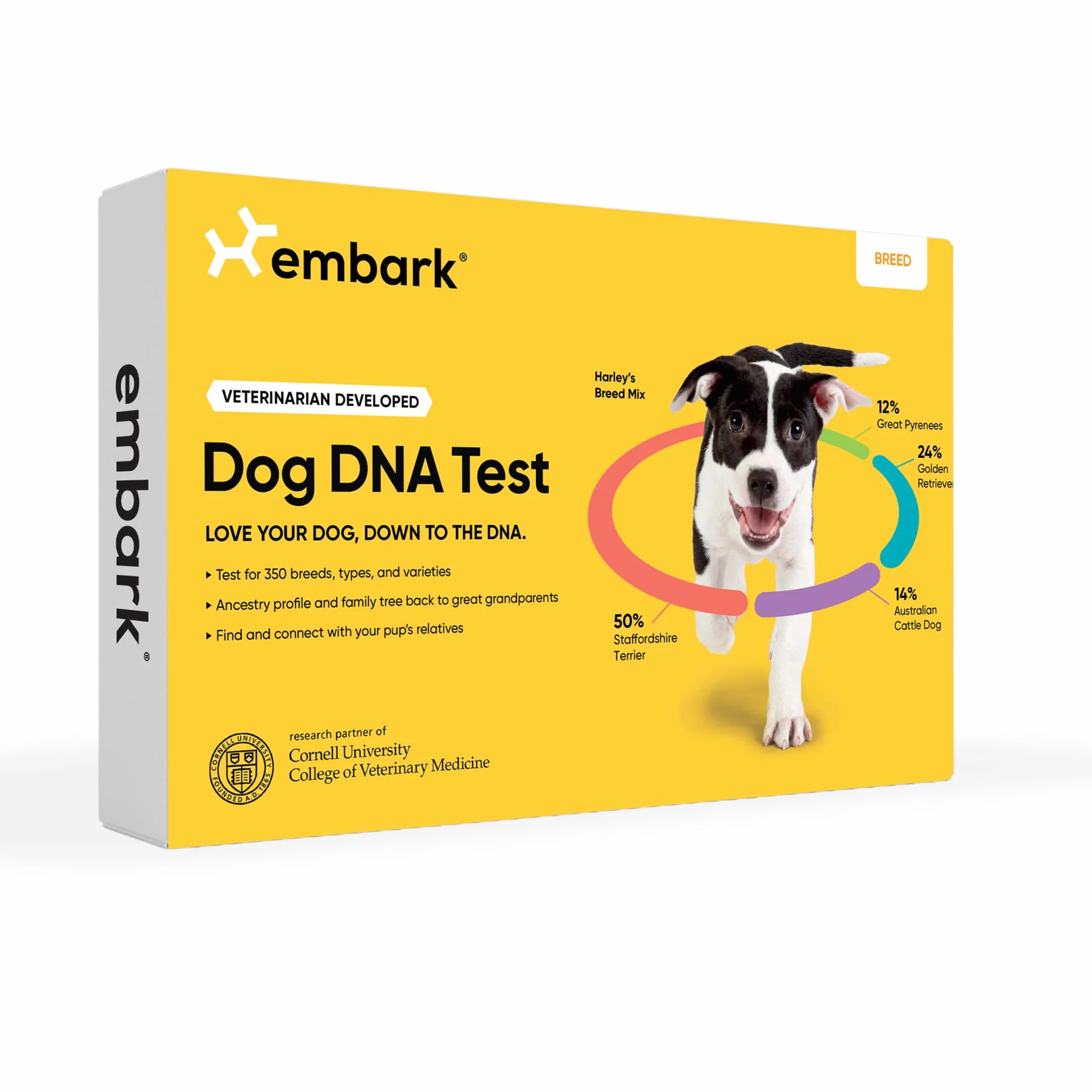 Embark - Test del DNA per cane, kit di identificazione della razza