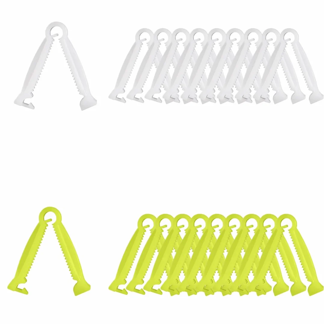 WeddHuis 20 clip monouso per cordone ombelicale per la nascita,clip per cordone ombelicale,in plastica,per piccoli animali,gattini,cuccioli,agnello,maialino