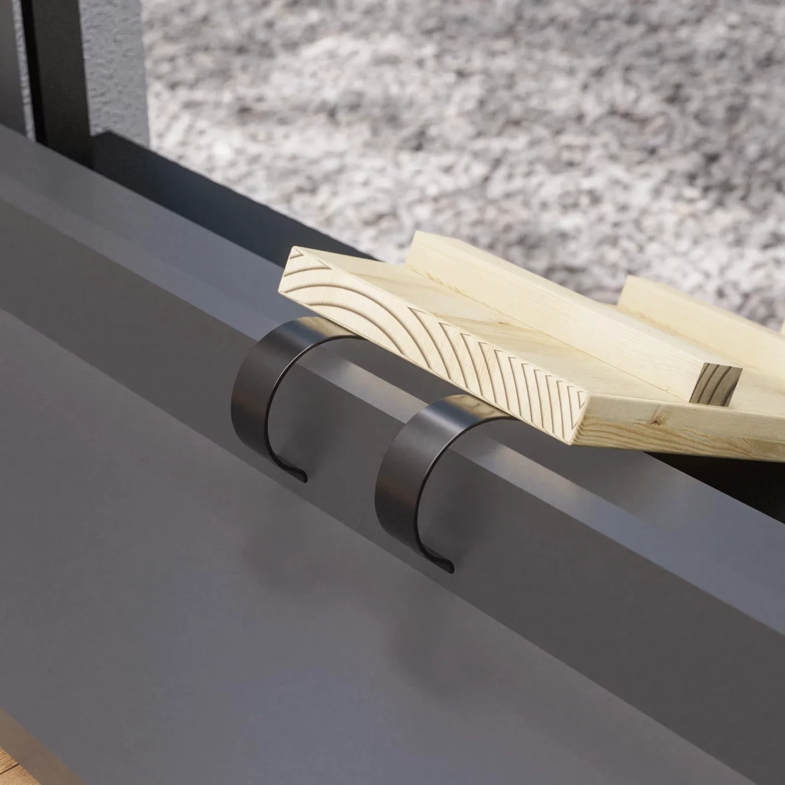 Scala per gatti, gradino per gatti, per balcone, scale, 3 m, con ganci in metallo