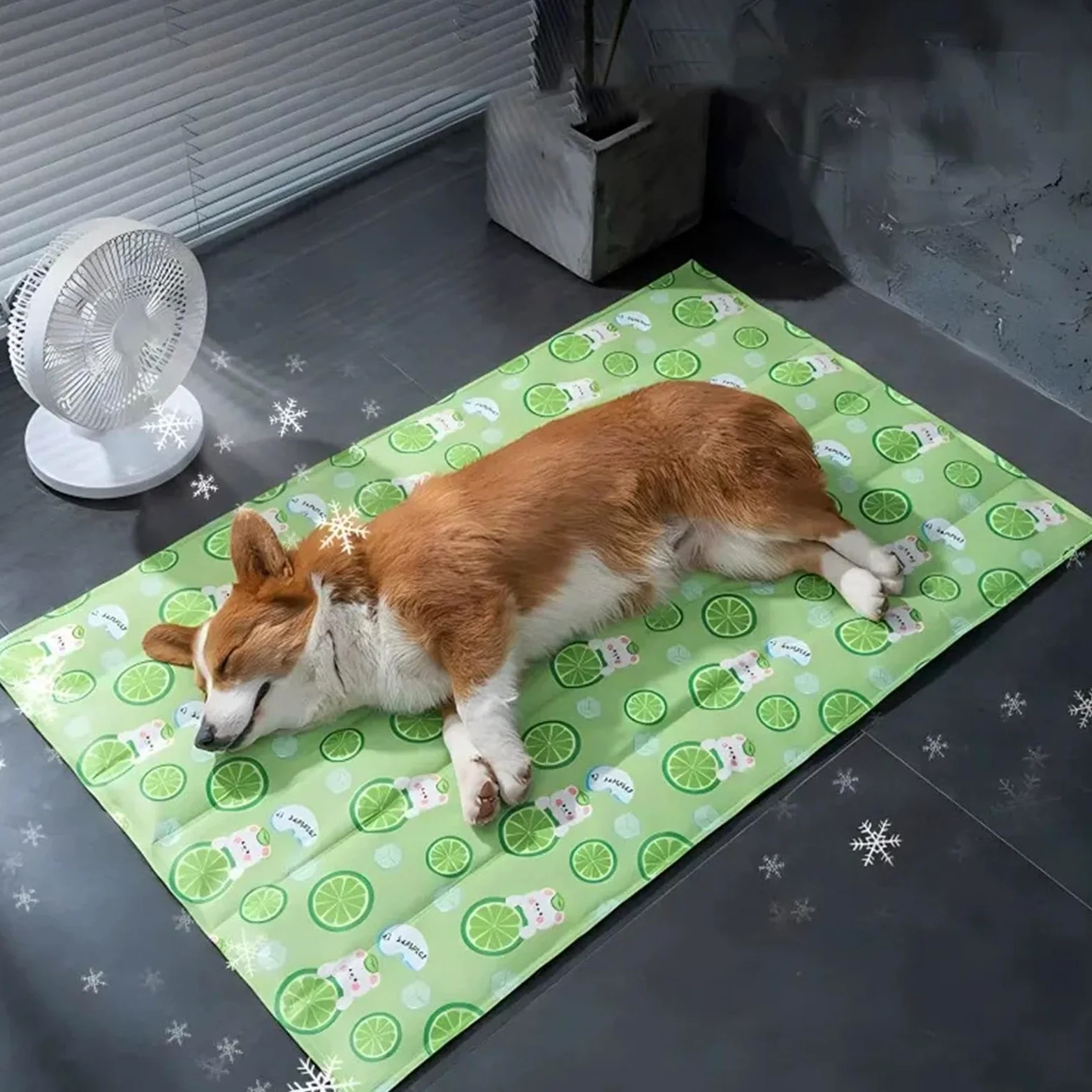 Tappetino Rinfrescante Cani Materassino Pieghevole Riutilizzabile | Tappetino Rinfrescante per Gatti e Coperta Riposo per Viaggi in Auto Spiaggia Balcone