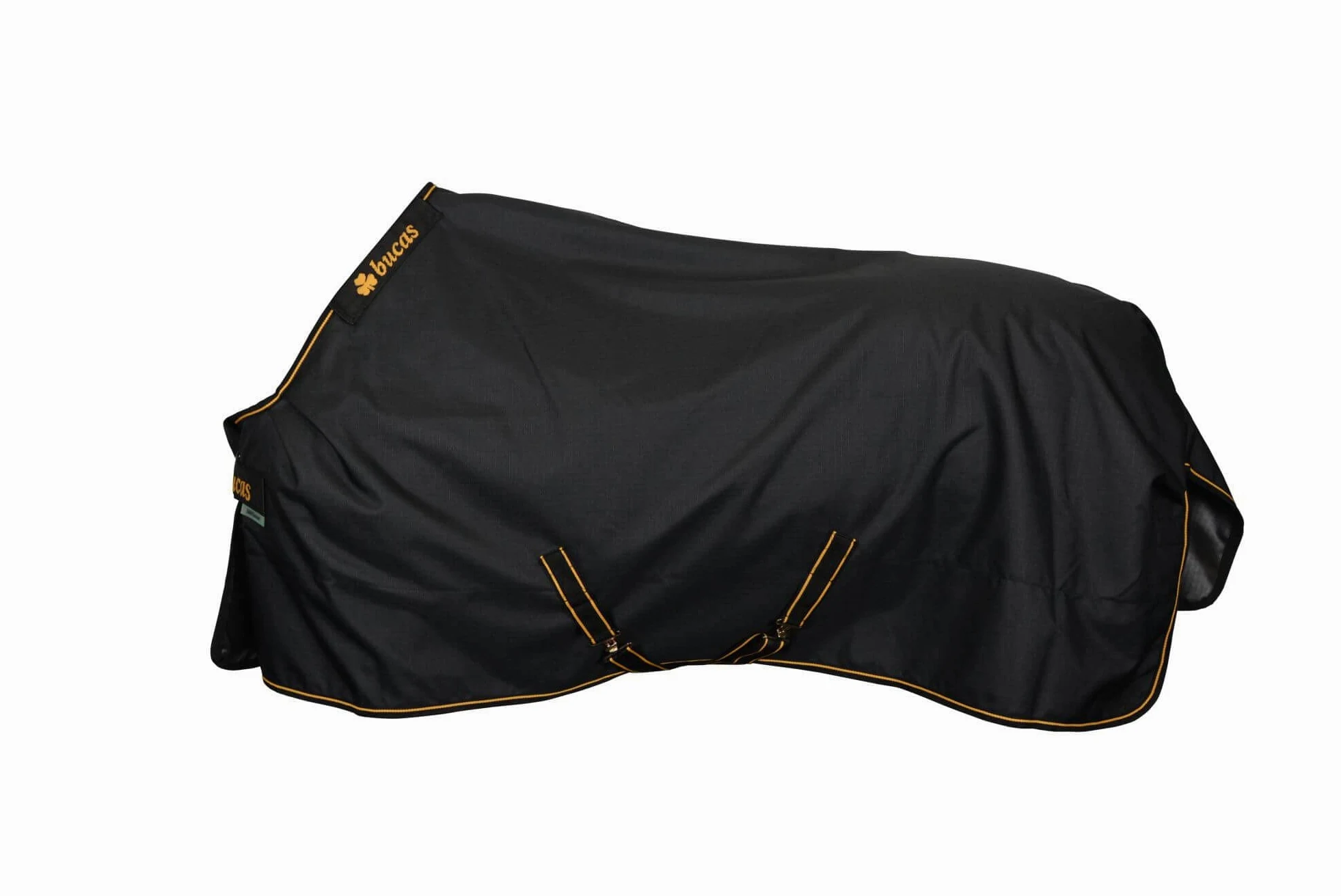 Bucas IrishTurnout - Coperta per cavallo, extra 300 g, 130 SW/Gold