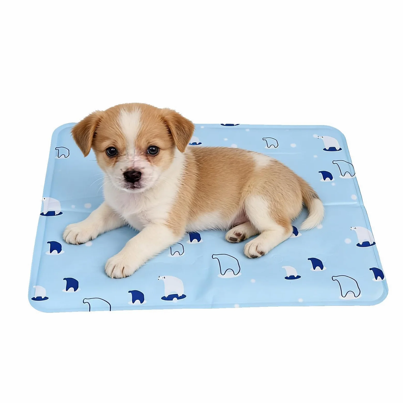 Generico Tappetino Rinfrescante per Cani Estivo Antimorso per Animali | Gel Rinfrescante per Cani per Razze Piccole e Medie, da Usare per , Campeggio, Viaggio,