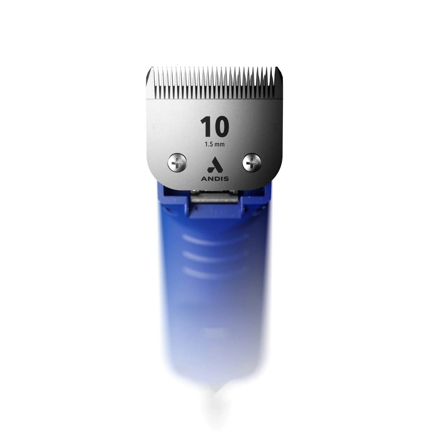 Andis 23320 Ultra Edge - Rasoio a lama staccabile, motore rotante super a 2 velocità con rumore minimo, 3400-4400 colpi al minuto, include cavo resistente da 35,5 cm, per cani, blu