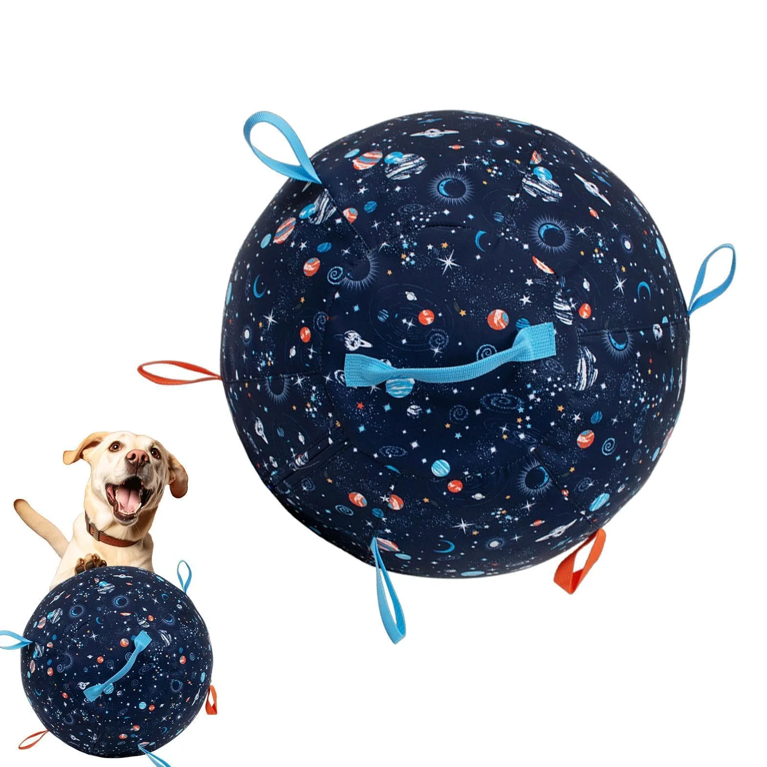 Palla Da Pascolo Per Cani Grande Forniture Interattive Antiscoppio Interno | Palle Da Pastore Giocattoli Masticabili Per Cani Per Masticatori Aggressivi: Stimolazione E