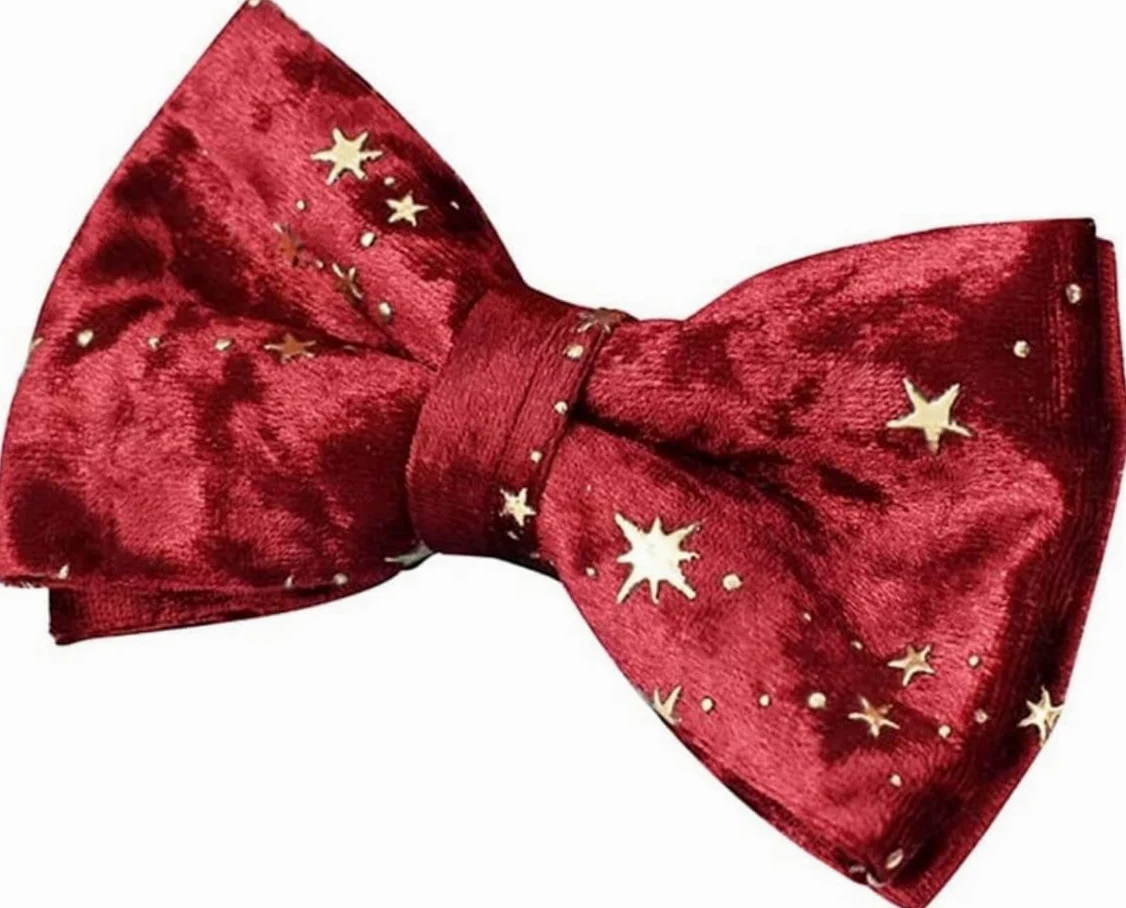 Morbido Guinzaglio Per Cani Collare Per Cani Personalizzato Generico E Guinzaglio Per Animali Domestici In Velluto Rosso Natalizio Con Stelle Dorate Antiscivolo Flexi(33-51cm)