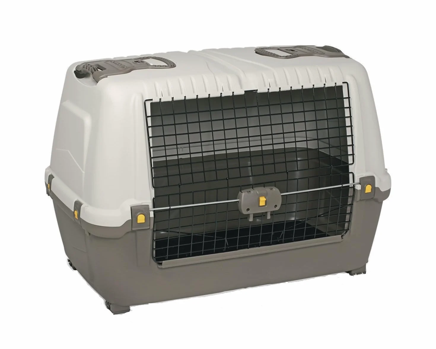 MPS Trasportino per Cani, Cane, skudo Car Modello 90, con Maniglie per Il Trasporto e predisposizione per Ruote, Misura cm.88x52x62 h. Ruote Non Incluse