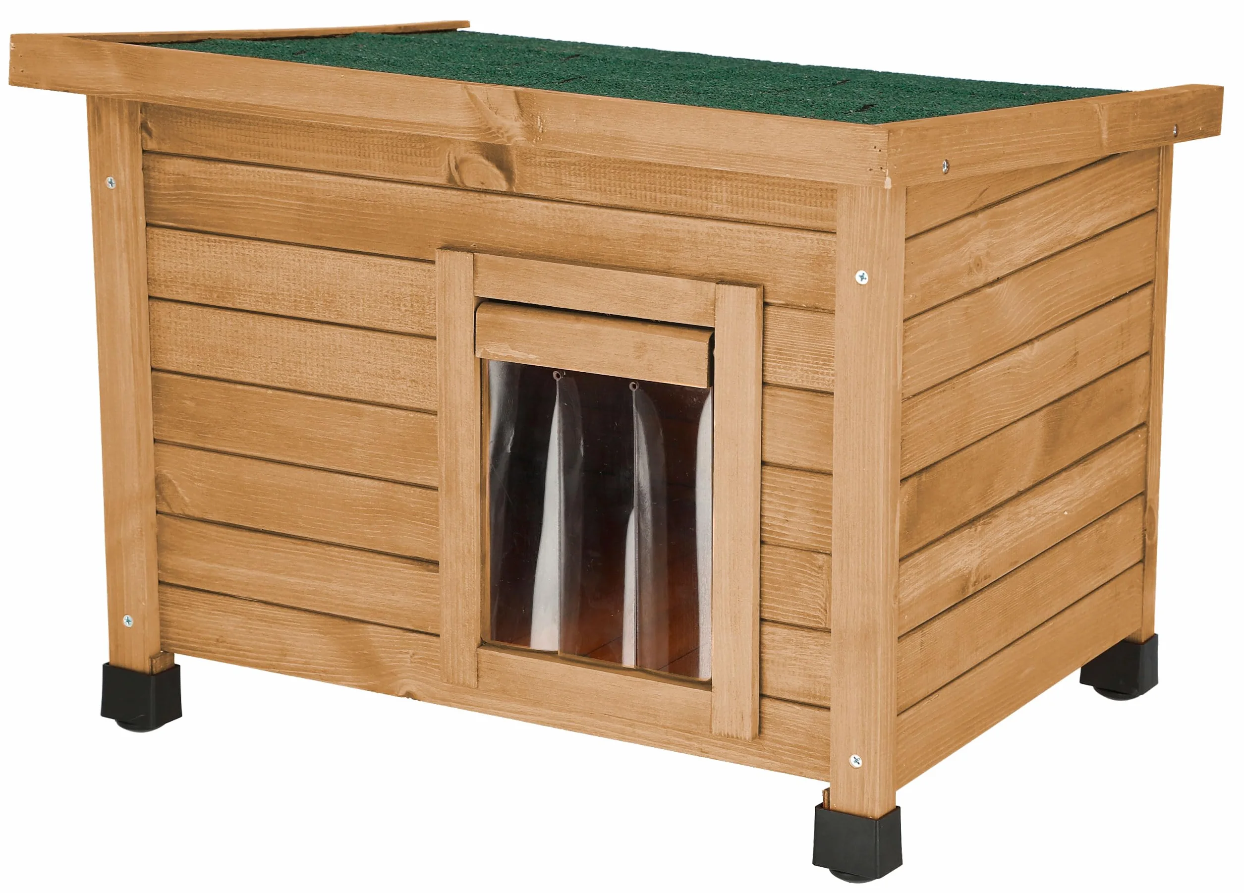 KERBL Maison pour chat Rustica 57x42x45cm - Bois