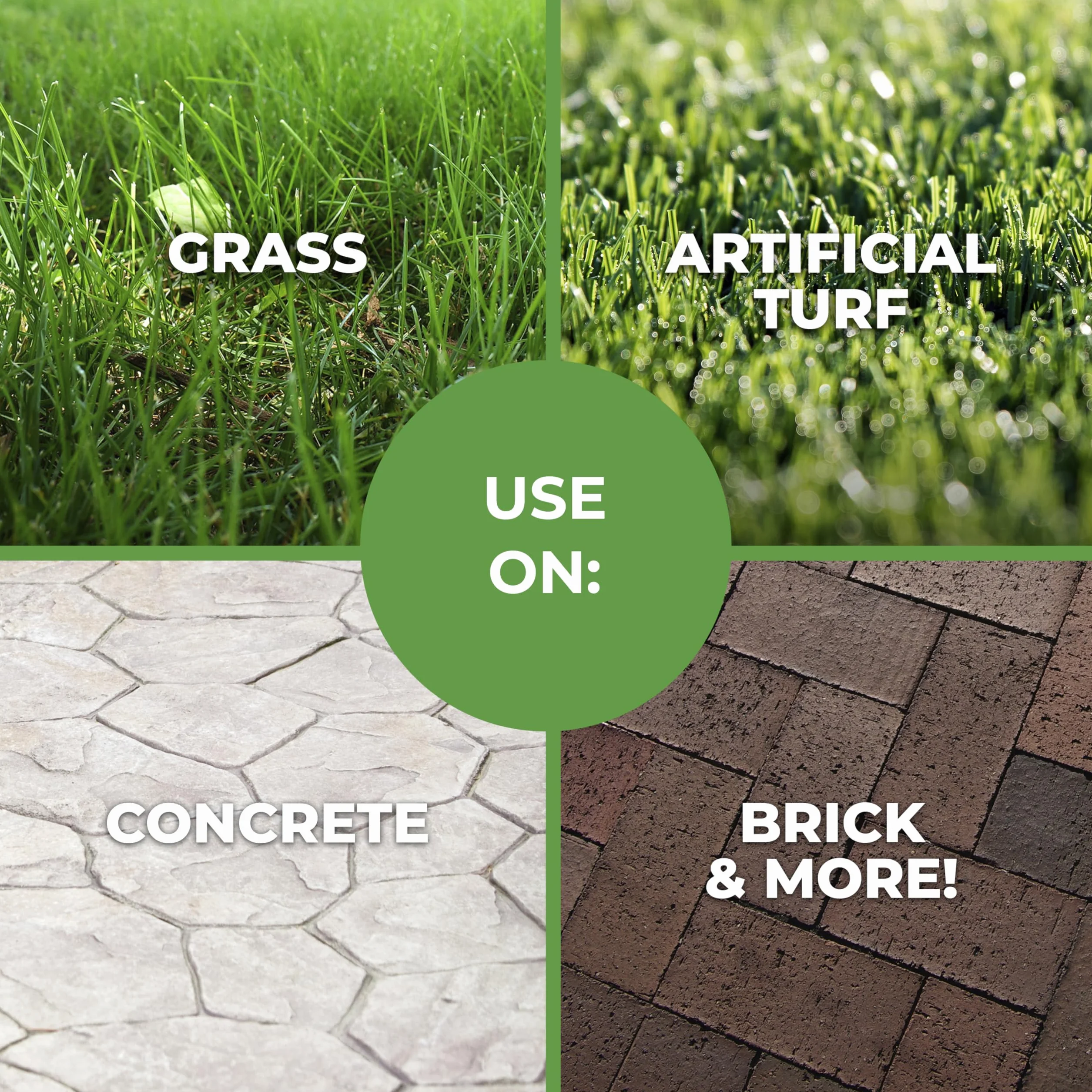Simple Green - Elimina odori per animali domestici per esterni, ideale per erba artificiale e cortile (flacone spray da 1 litro e una ricarica da 3,8 litri)