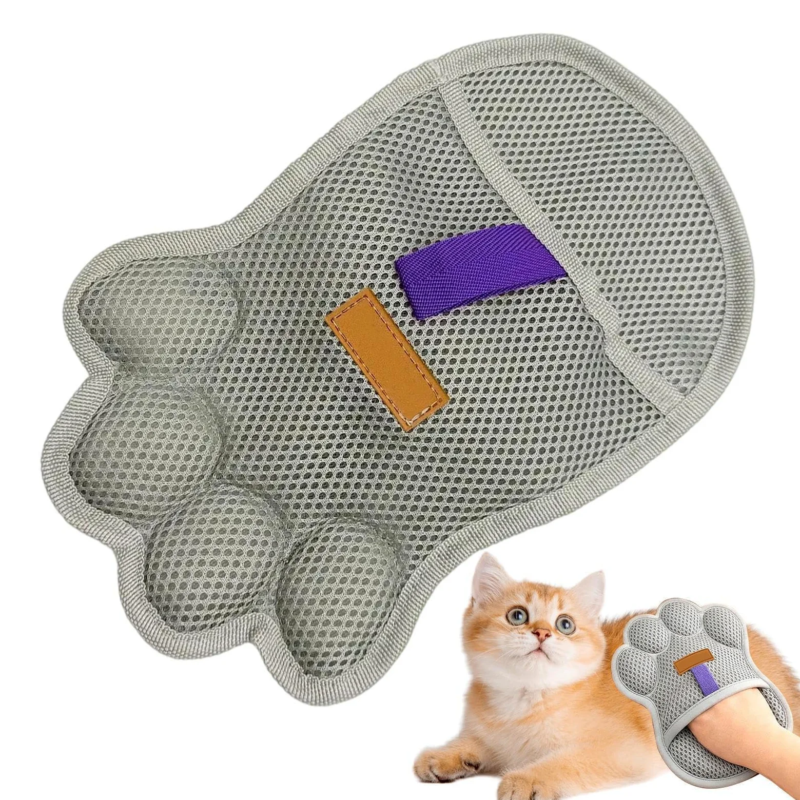 Guanto Per Rimuovere Il Pelo Degli Animali Scrubber Riutilizzabile E | Guanti Elettrostatici Anti-Pelo per Casa Viaggio Appartamento Tappeto Divano Mobili Sedile Auto Abbigliamento